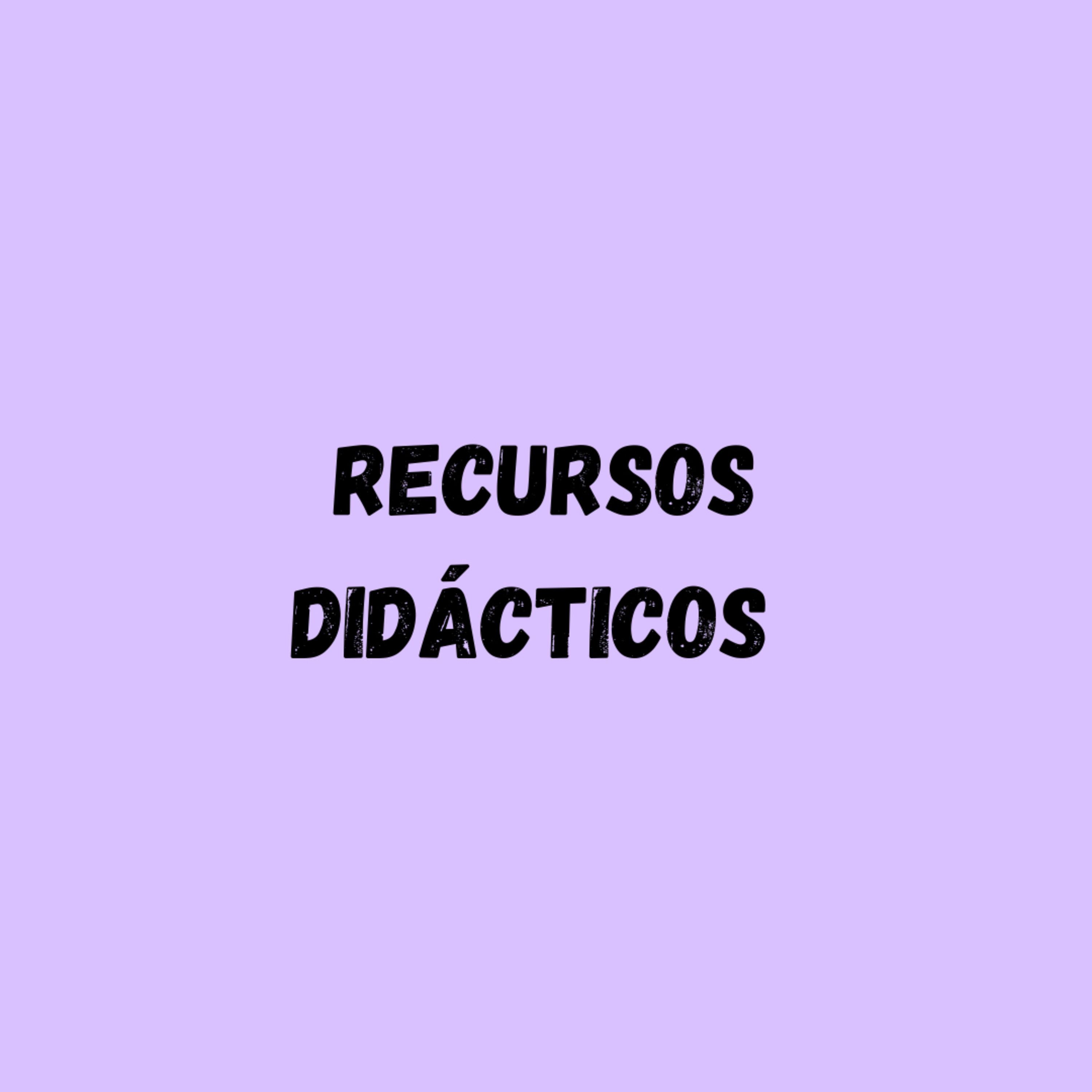 RECURSOS DIDACTICOS