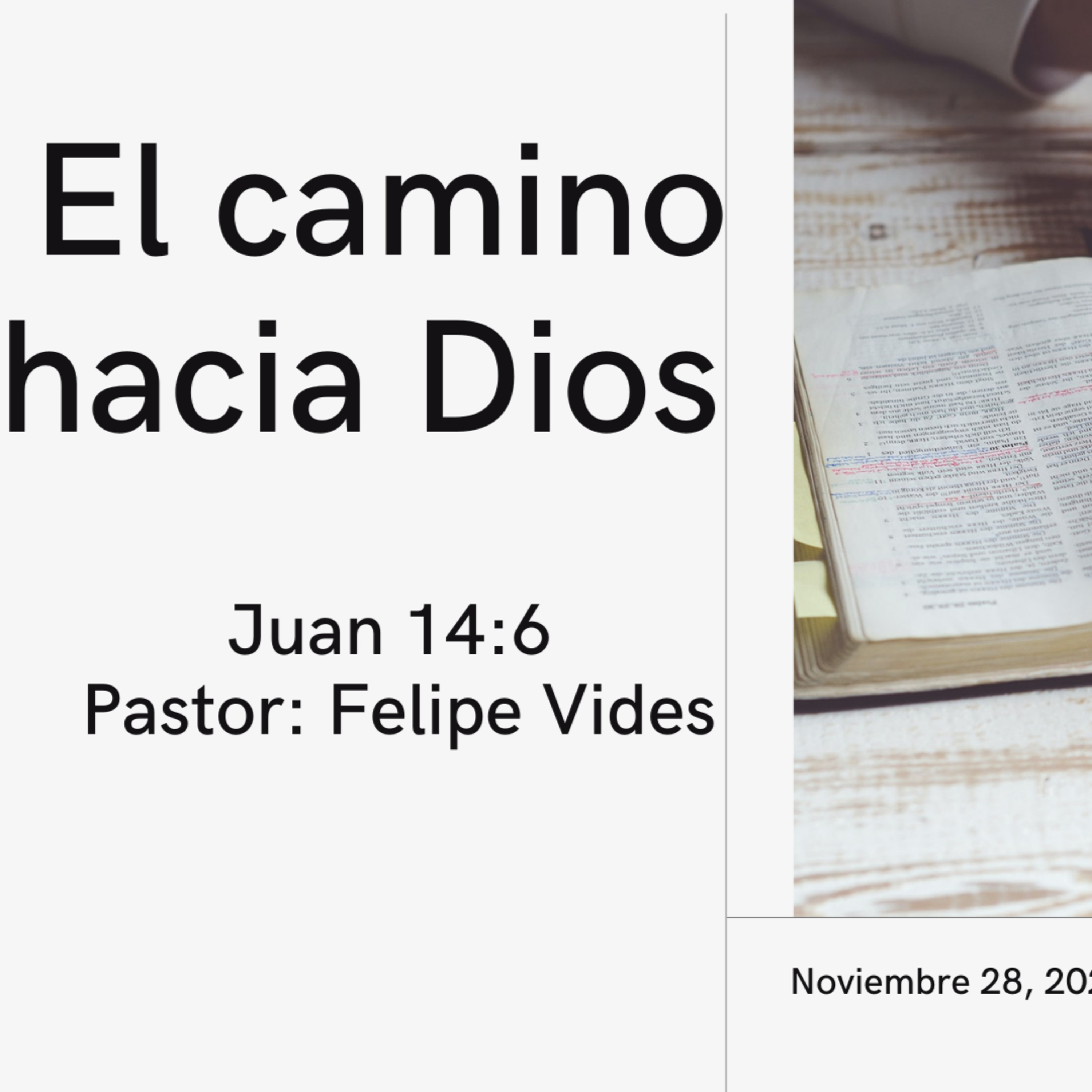 El camino hacia Dios episode artwork