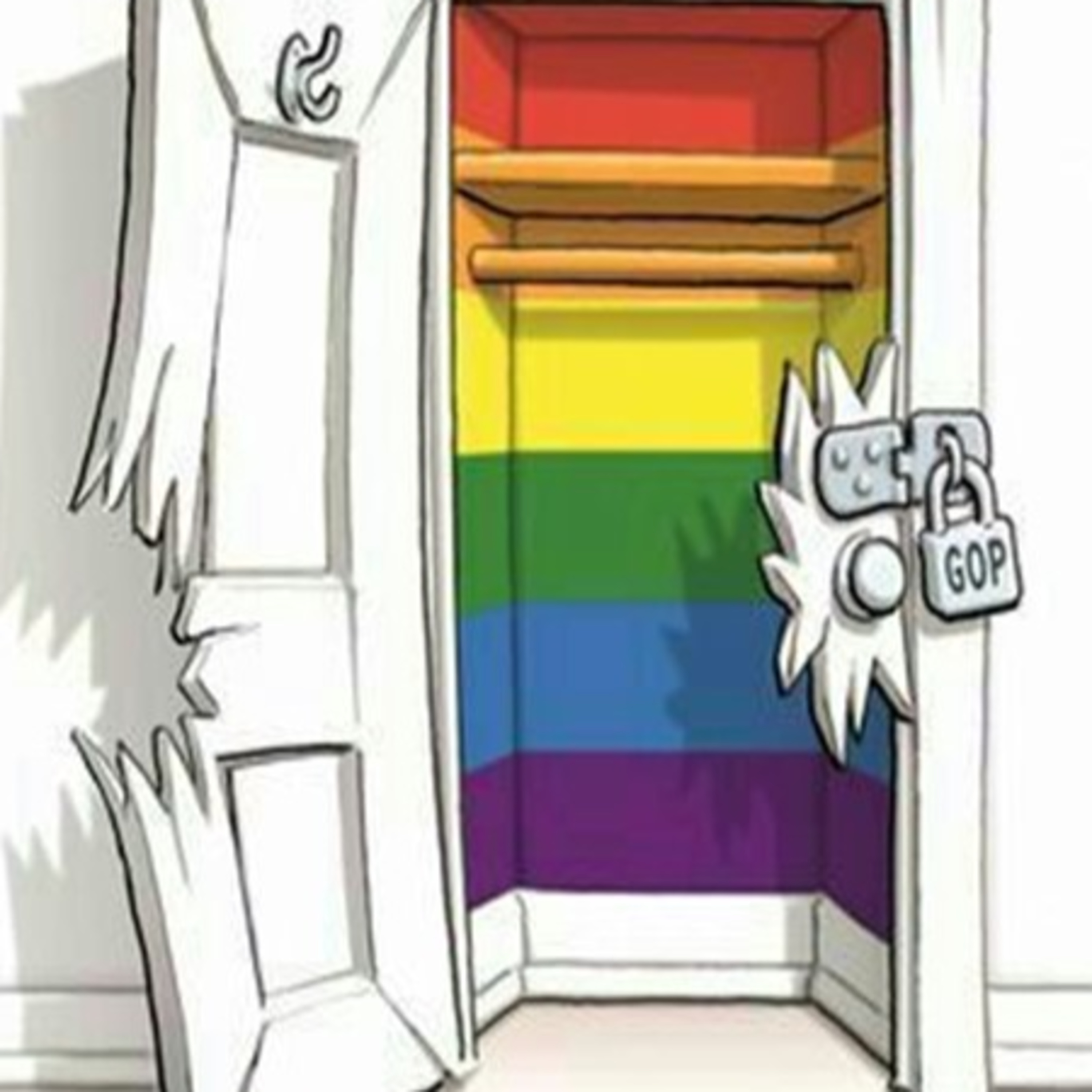 A Puerta Abierta del Closet