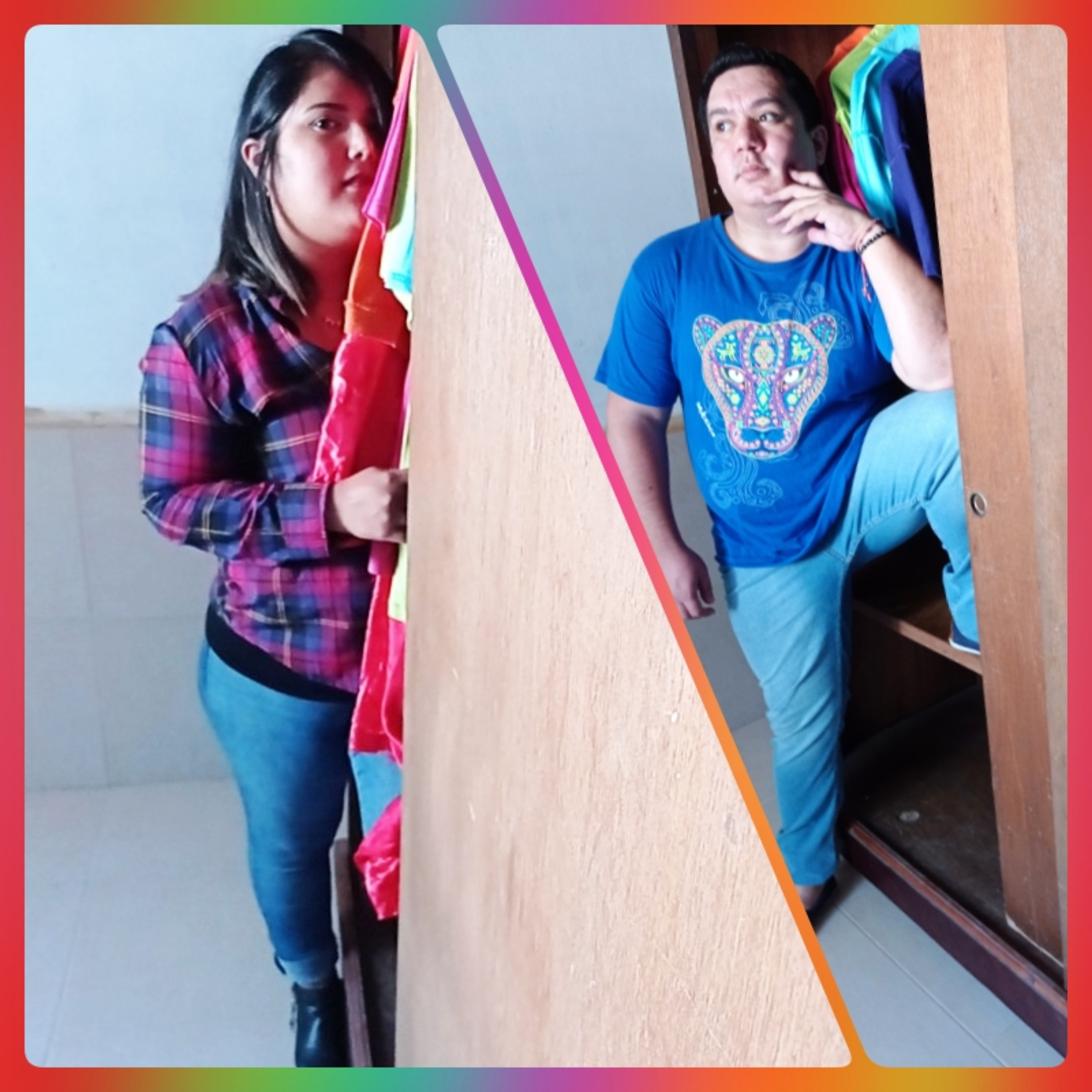 A Puerta Abierta del Closet