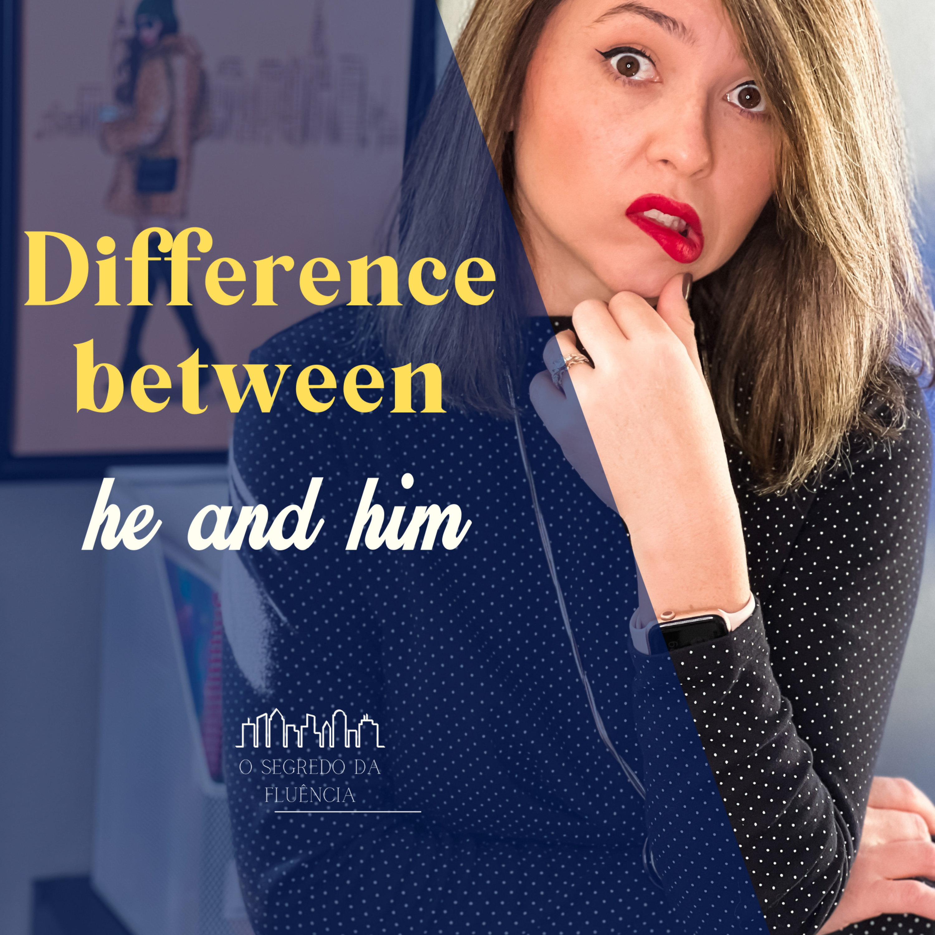 What's the difference between "he" and "him" episode artwork