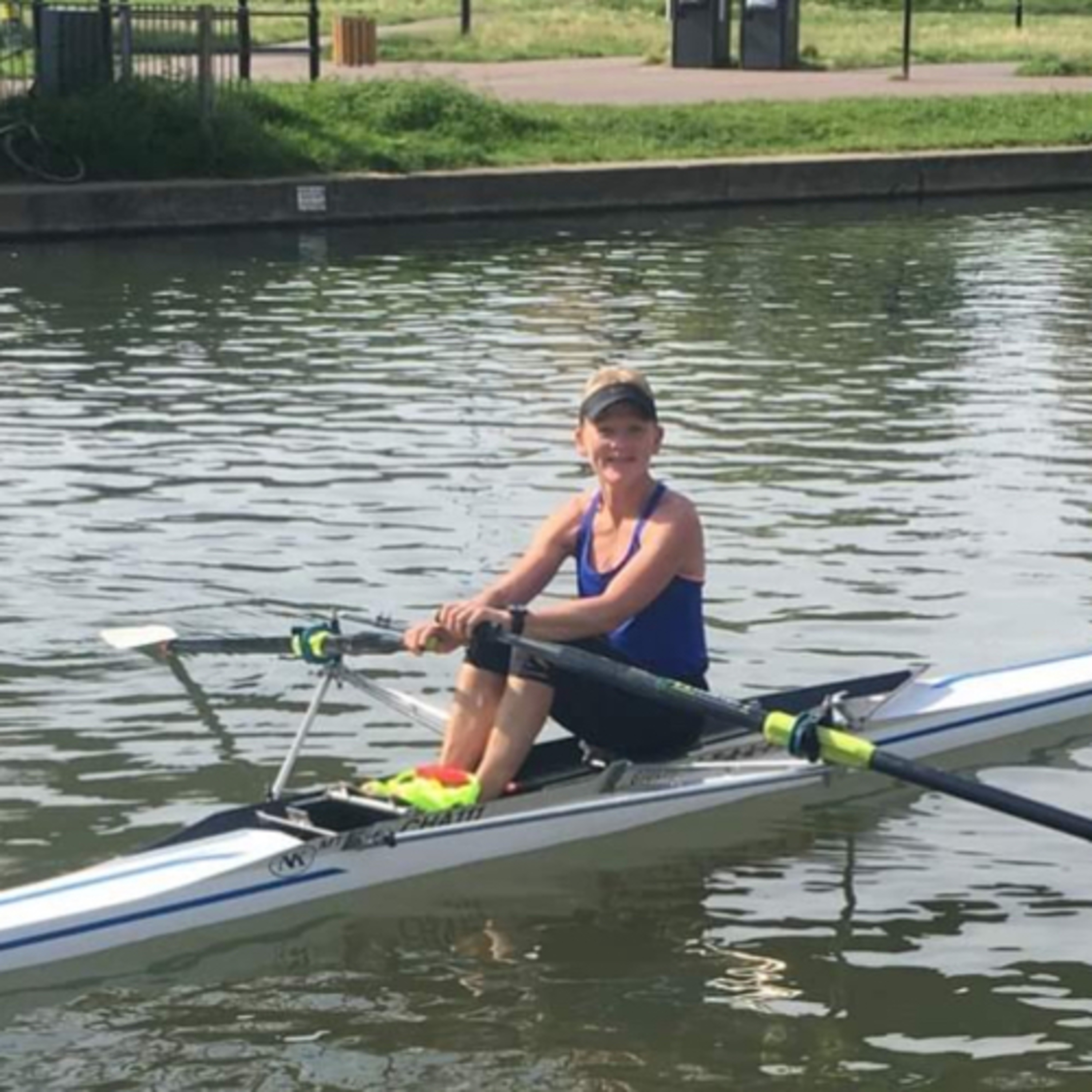 Mary Twitchett. Inspirational. Coach, International runner and rower. Now winning against cancer too
