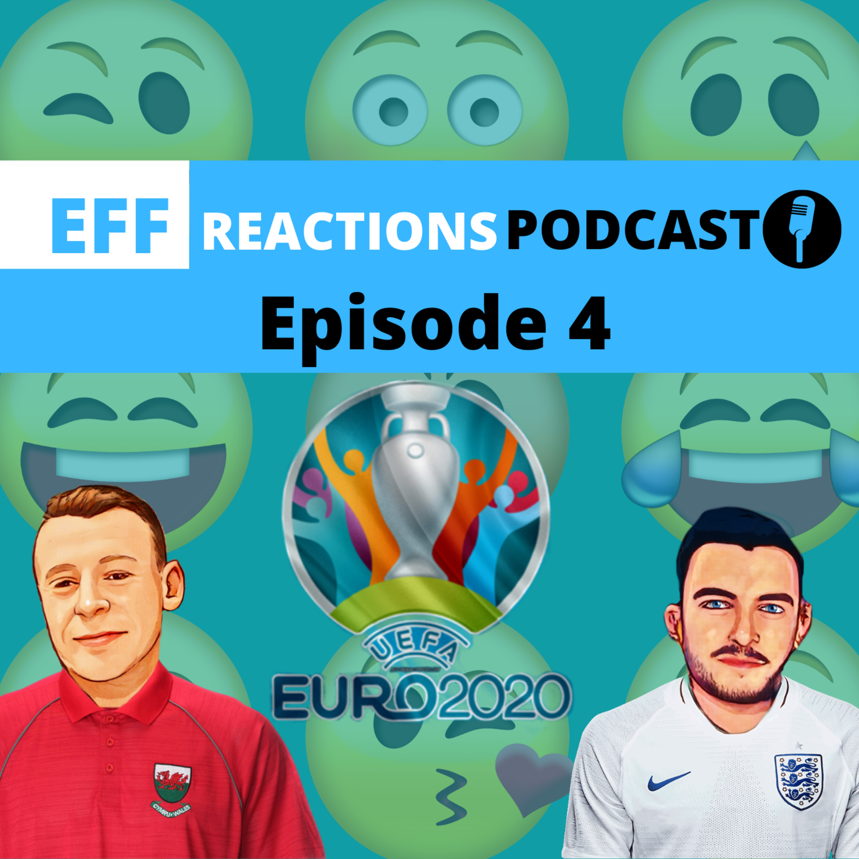 EFF Reactions Podcast - Episode 4 - Match day 2/3 -EURO 2020 Official Game