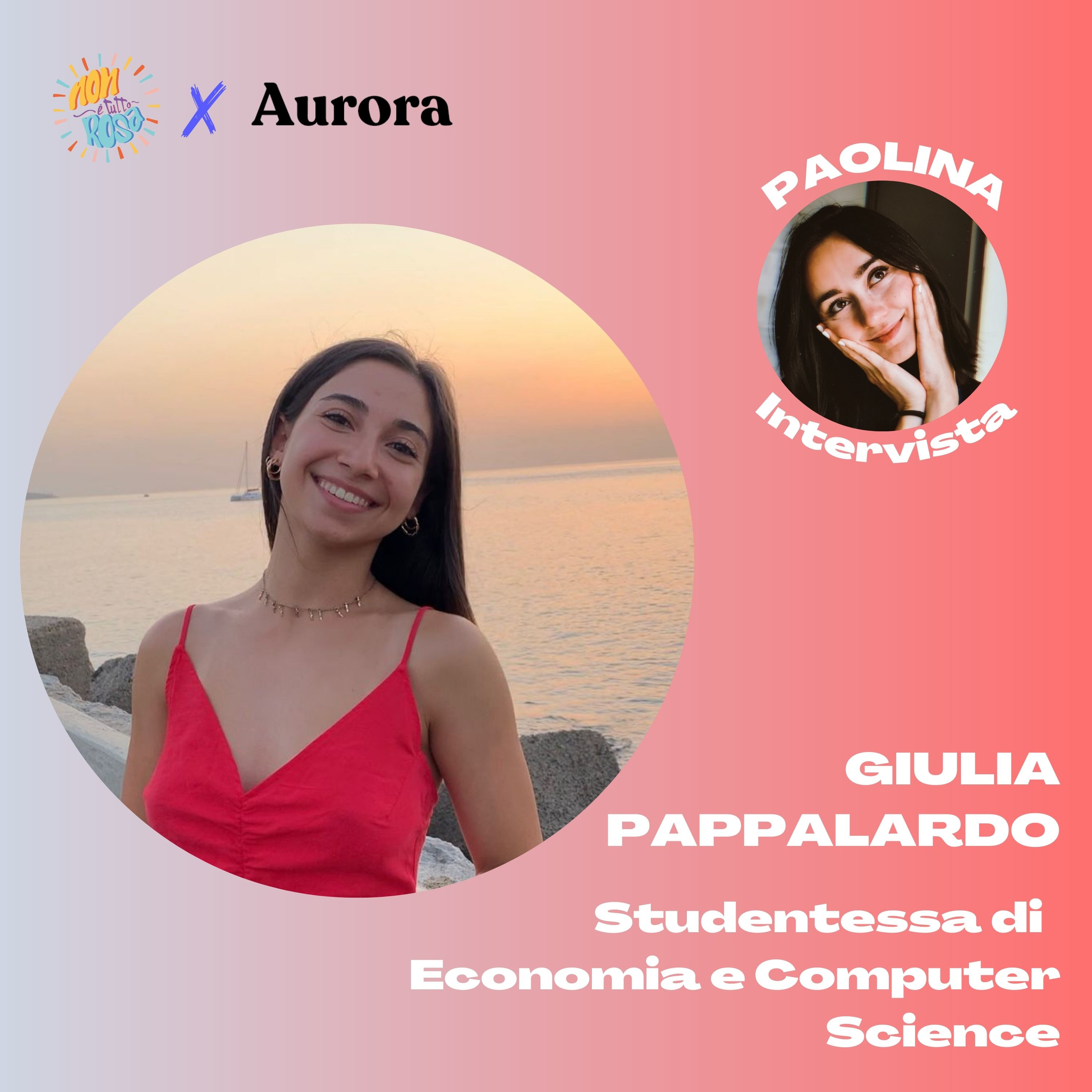 78.Non è tutto rosa X Aurora Fellows con Giulia Pappalardo, studentessa di Economia e Data Science.