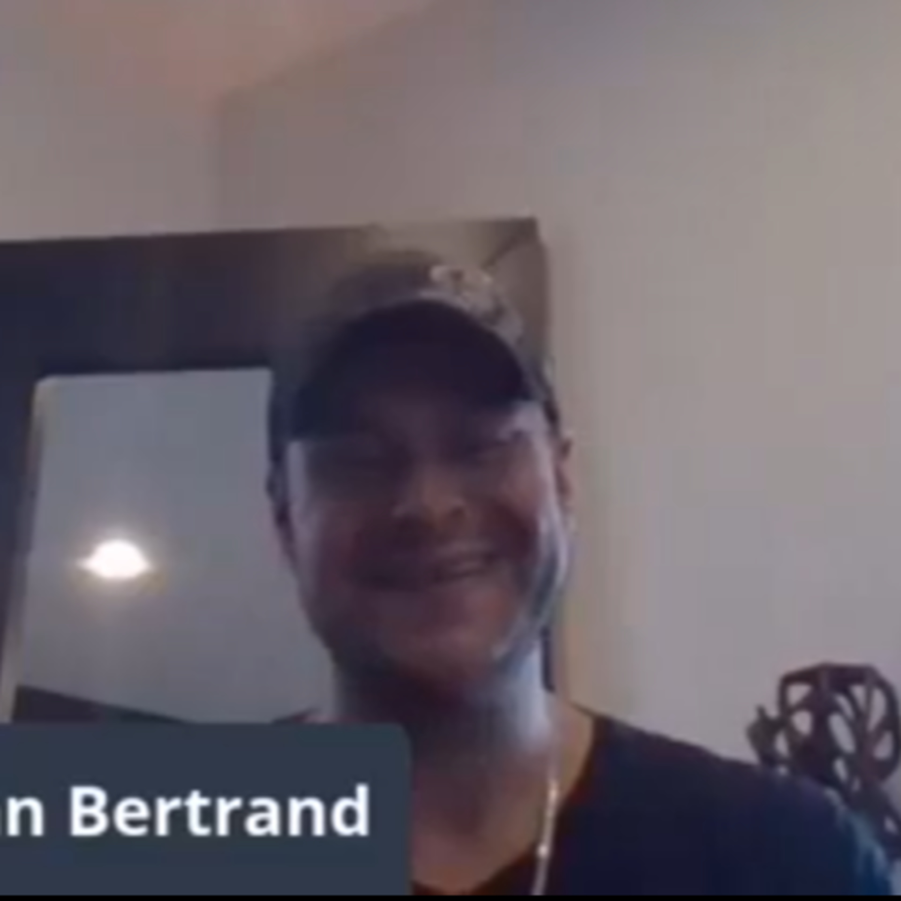 Dan Bertrand educating us on ASBESTOS episode artwork