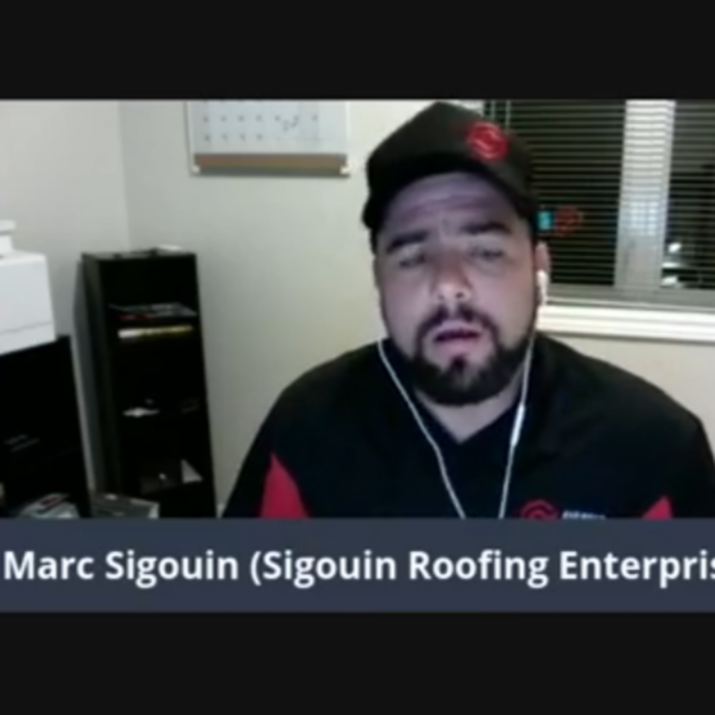 Marc Sigouin owner of Siguoinroofing.com episode artwork