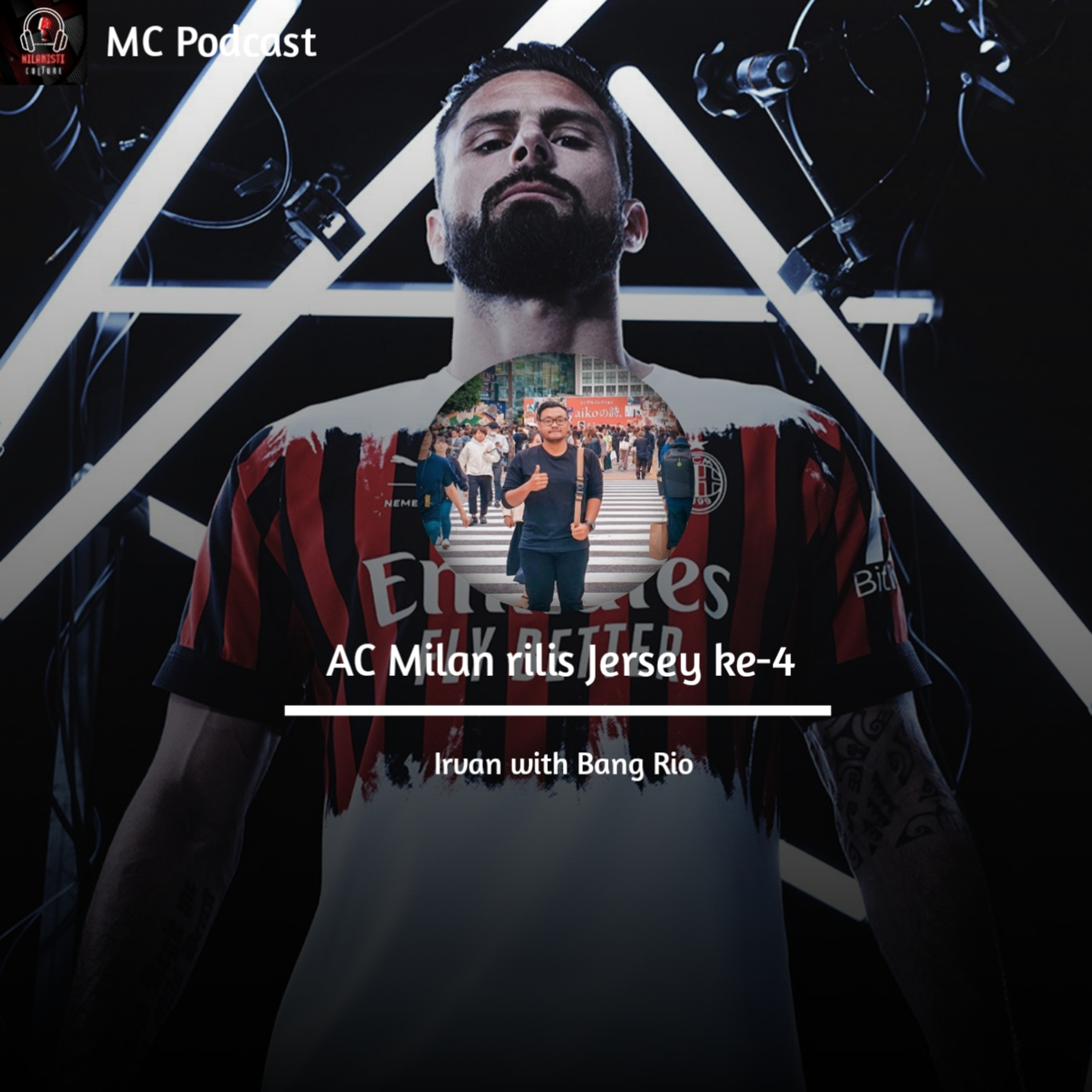 Milan rilis Jersey ke-4 musim ini episode artwork