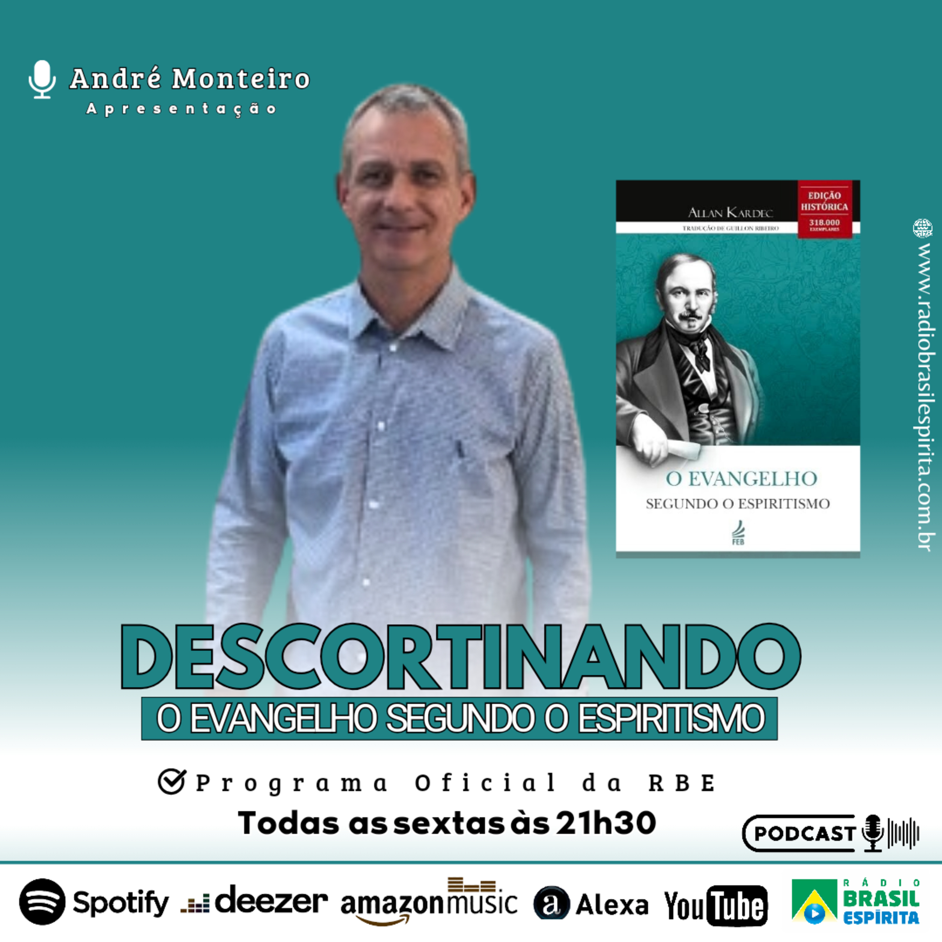 DESCORTINANDO O EVANGELHO SEGUNDO O ESPIRITISMO #rbeoficial episode artwork