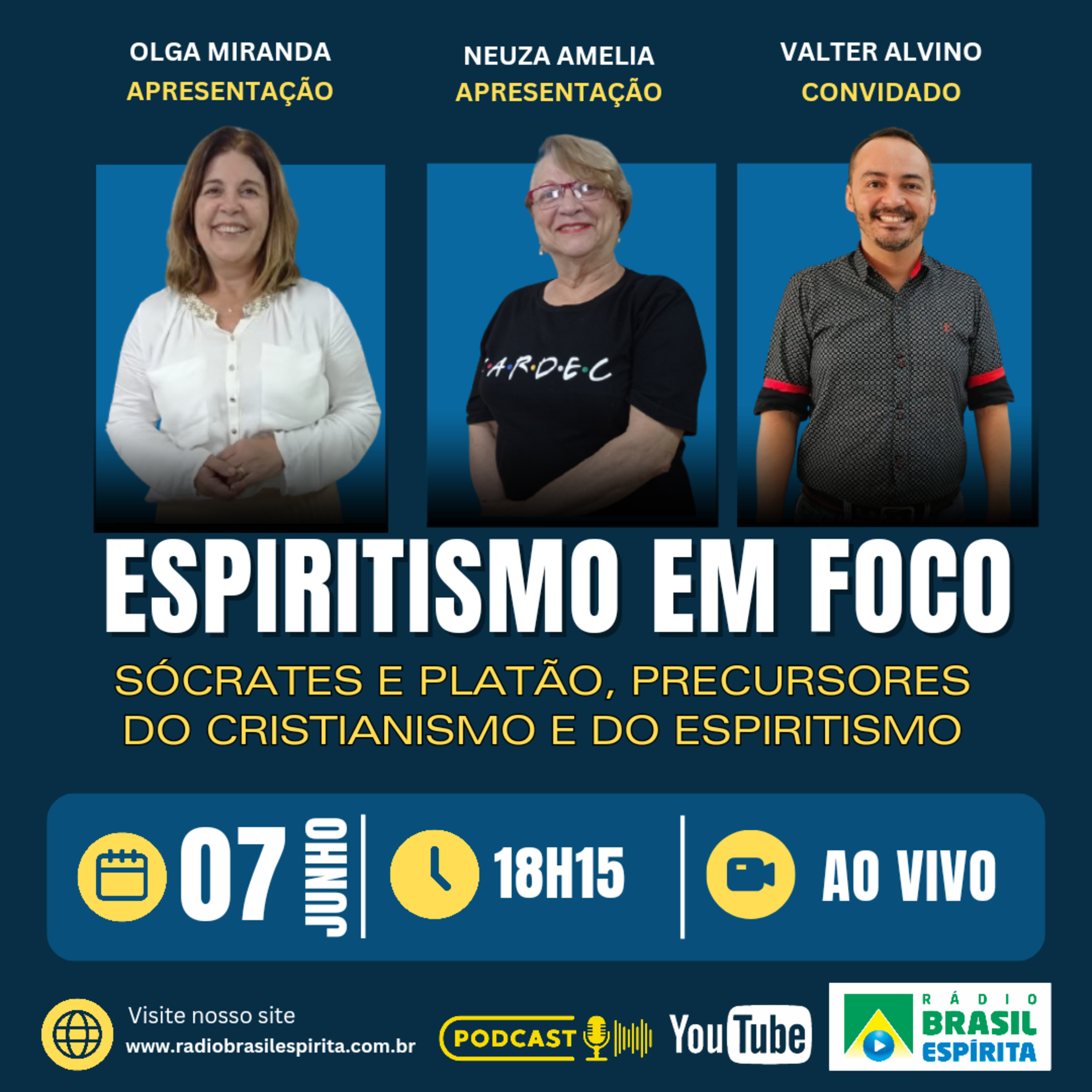 SÓCRATES E PLATÃO PRECURSORES DO ESPIRITISMO #rbeoficial episode artwork