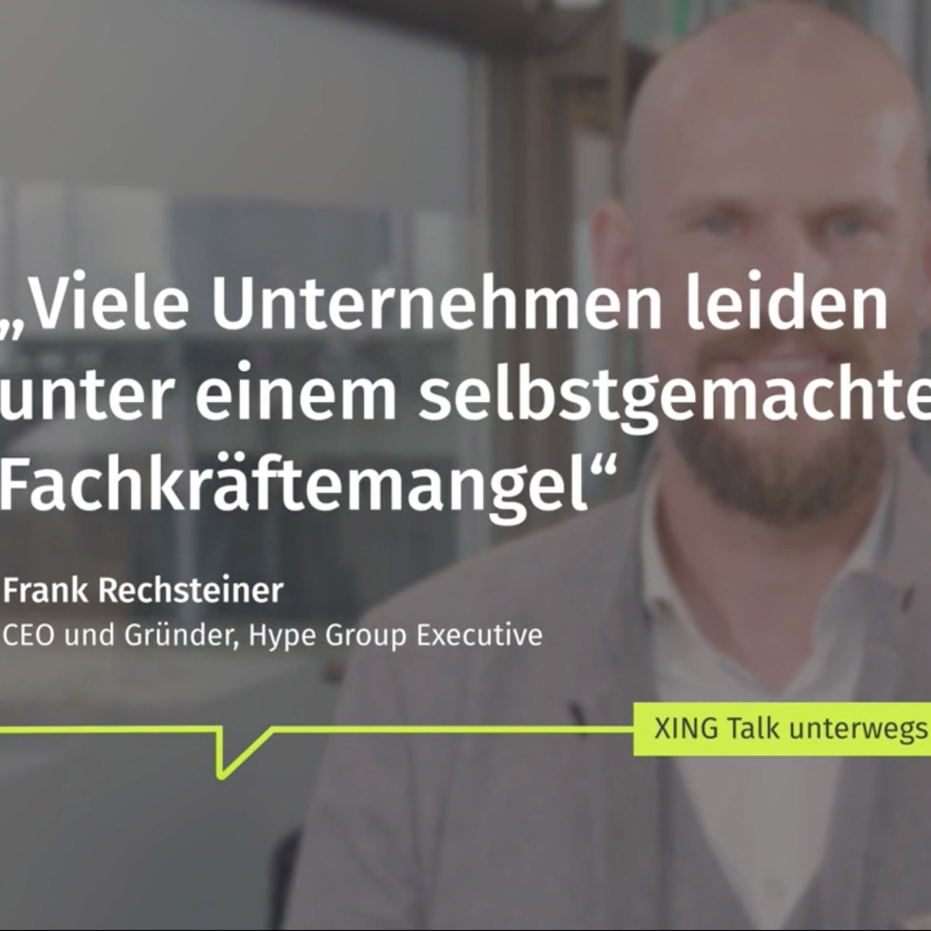 Recruiting & Employer Branding Podcast mit Frank Rechsteiner