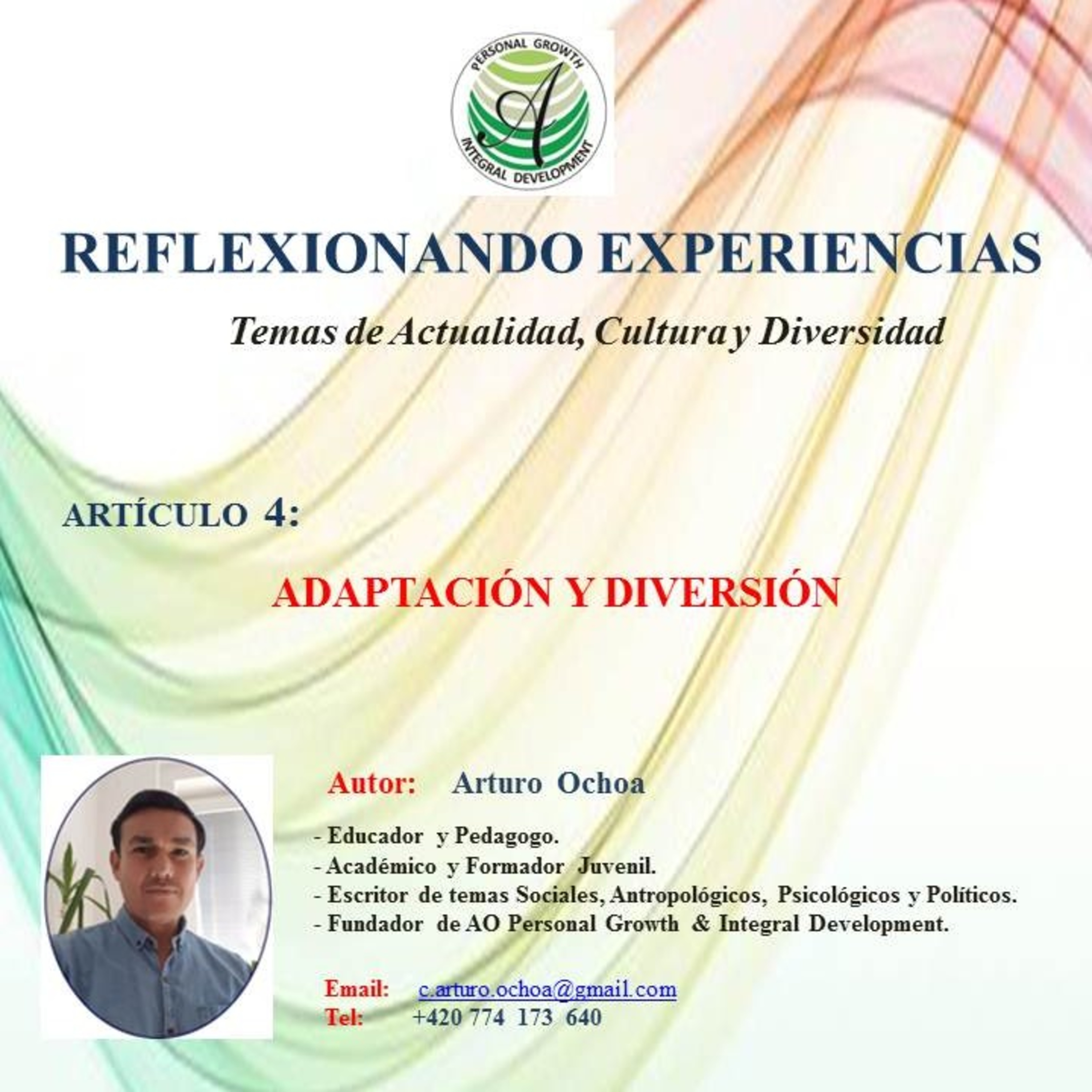 PRESENTACIÓN REFLEXIONANDO EXPERIENCIAS