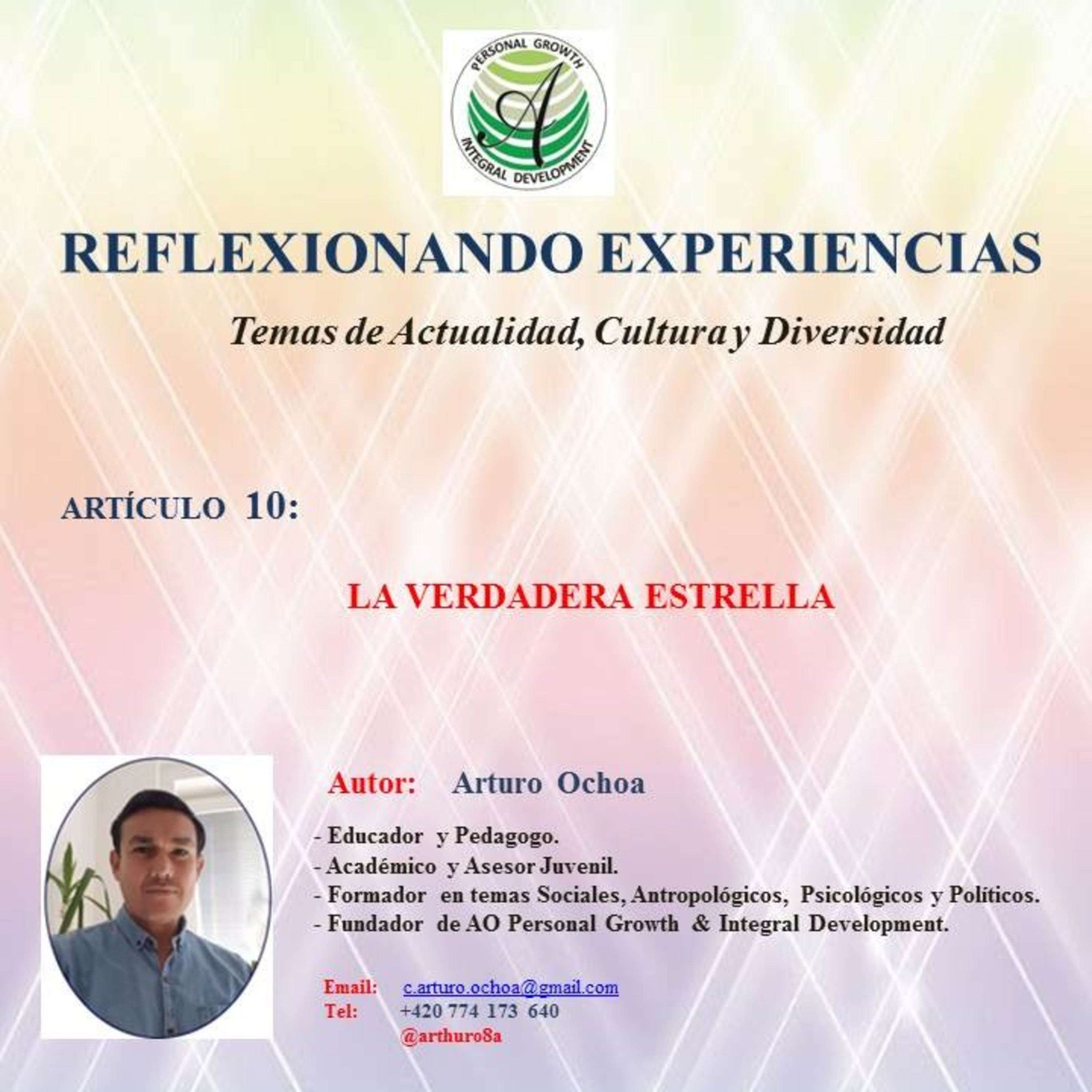 PRESENTACIÓN REFLEXIONANDO EXPERIENCIAS