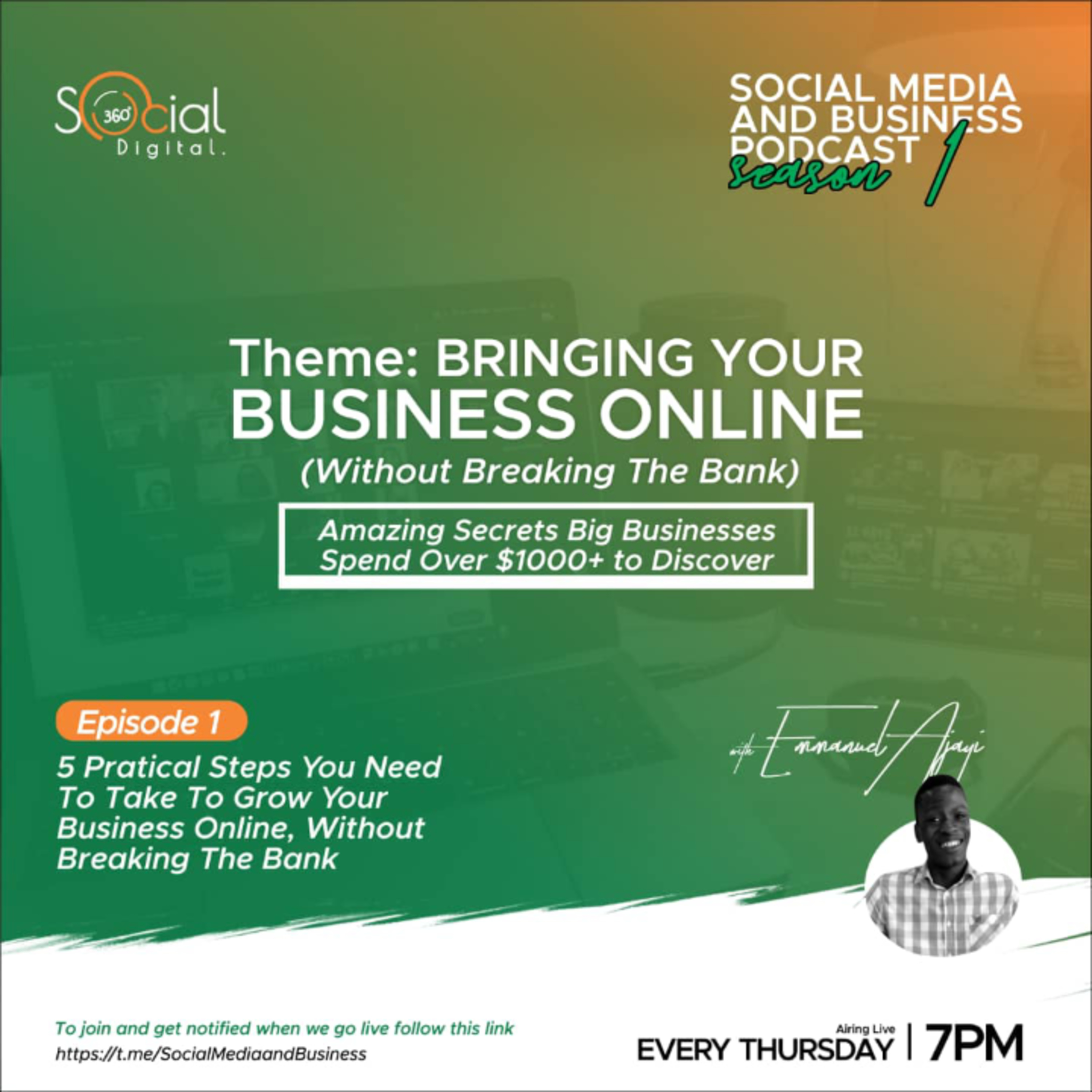 Social Media And Business Podcast W/Ajayi Emmanuel