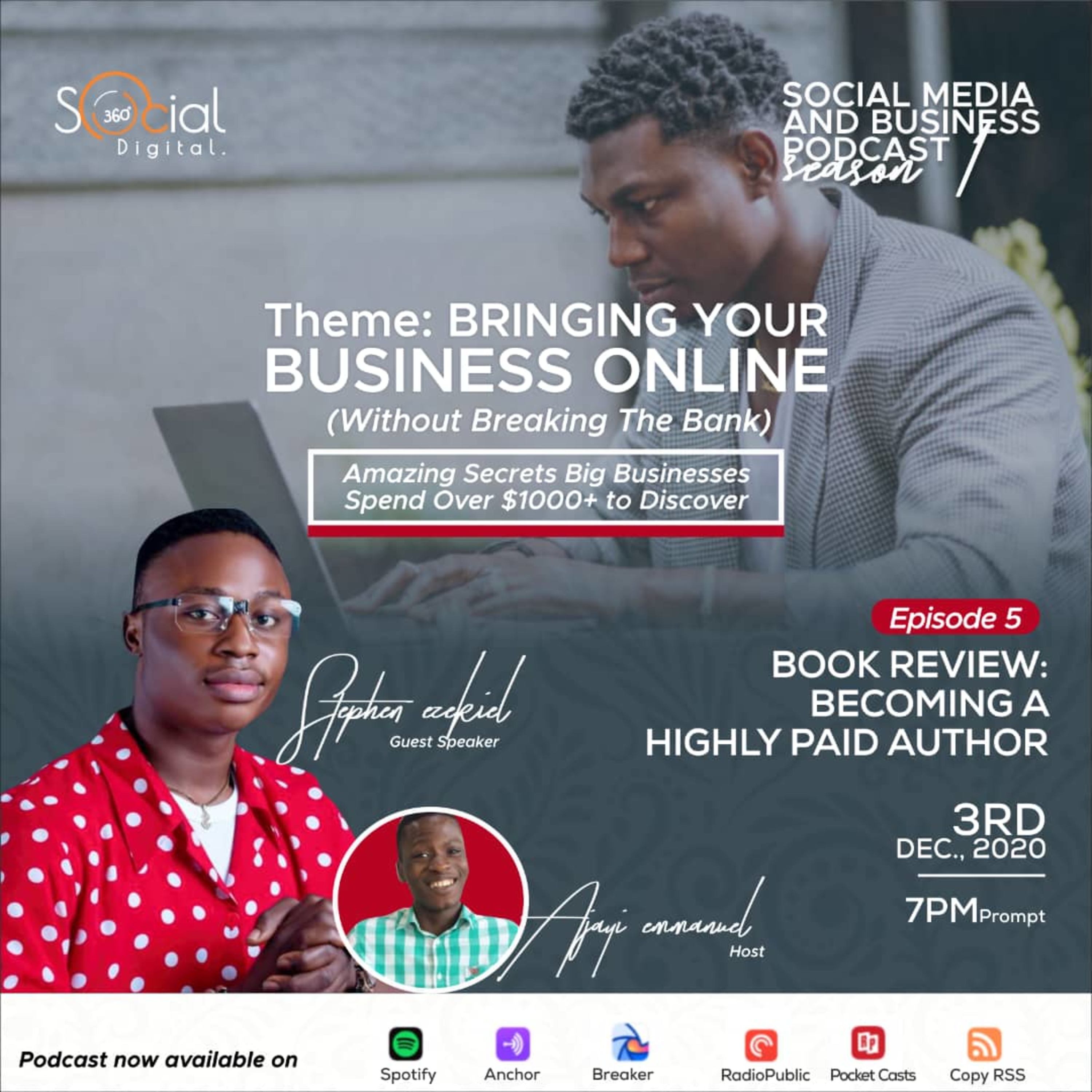 Social Media And Business Podcast W/Ajayi Emmanuel