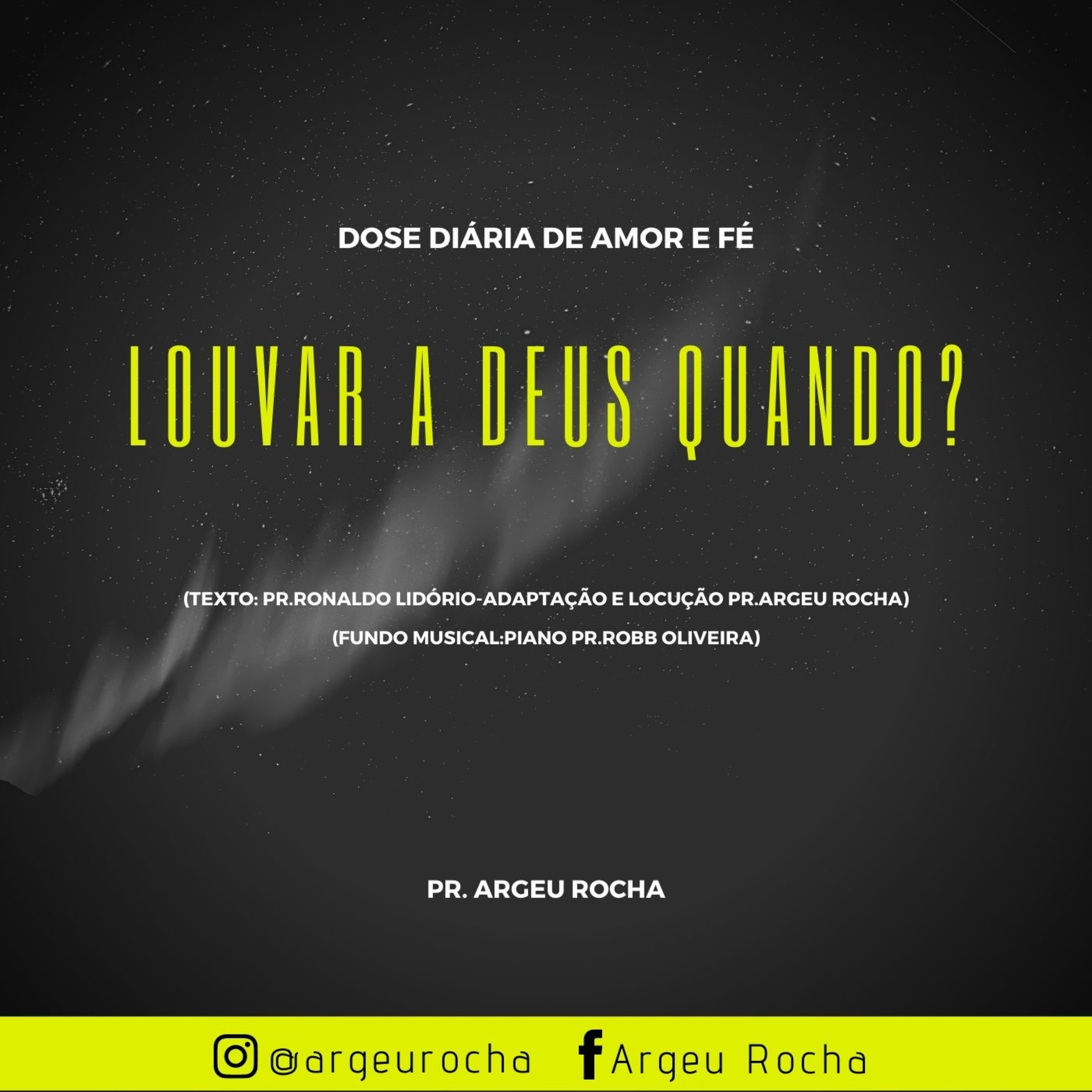 DOSES DIÁRIAS DE AMOR E FÉ