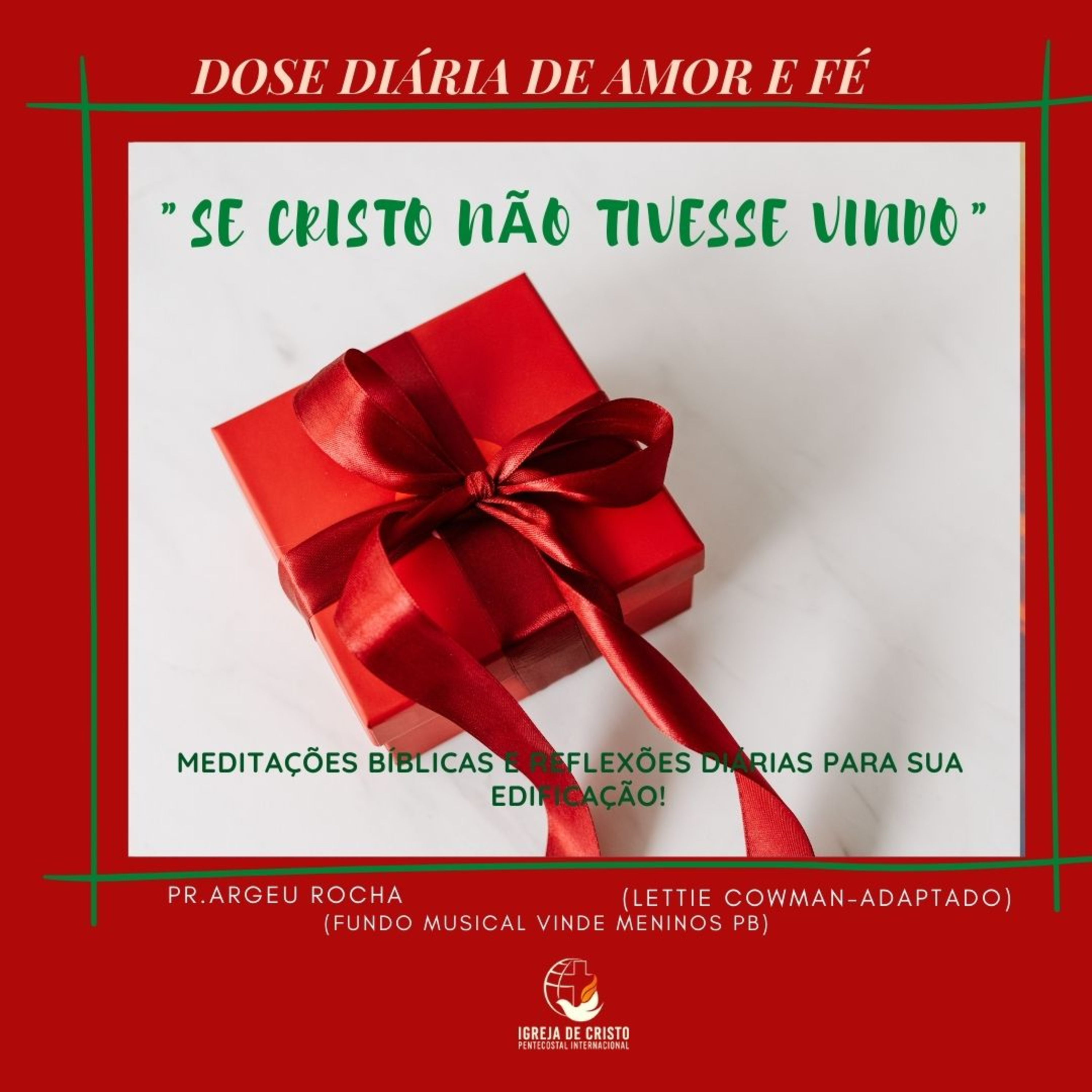 DOSES DIÁRIAS DE AMOR E FÉ