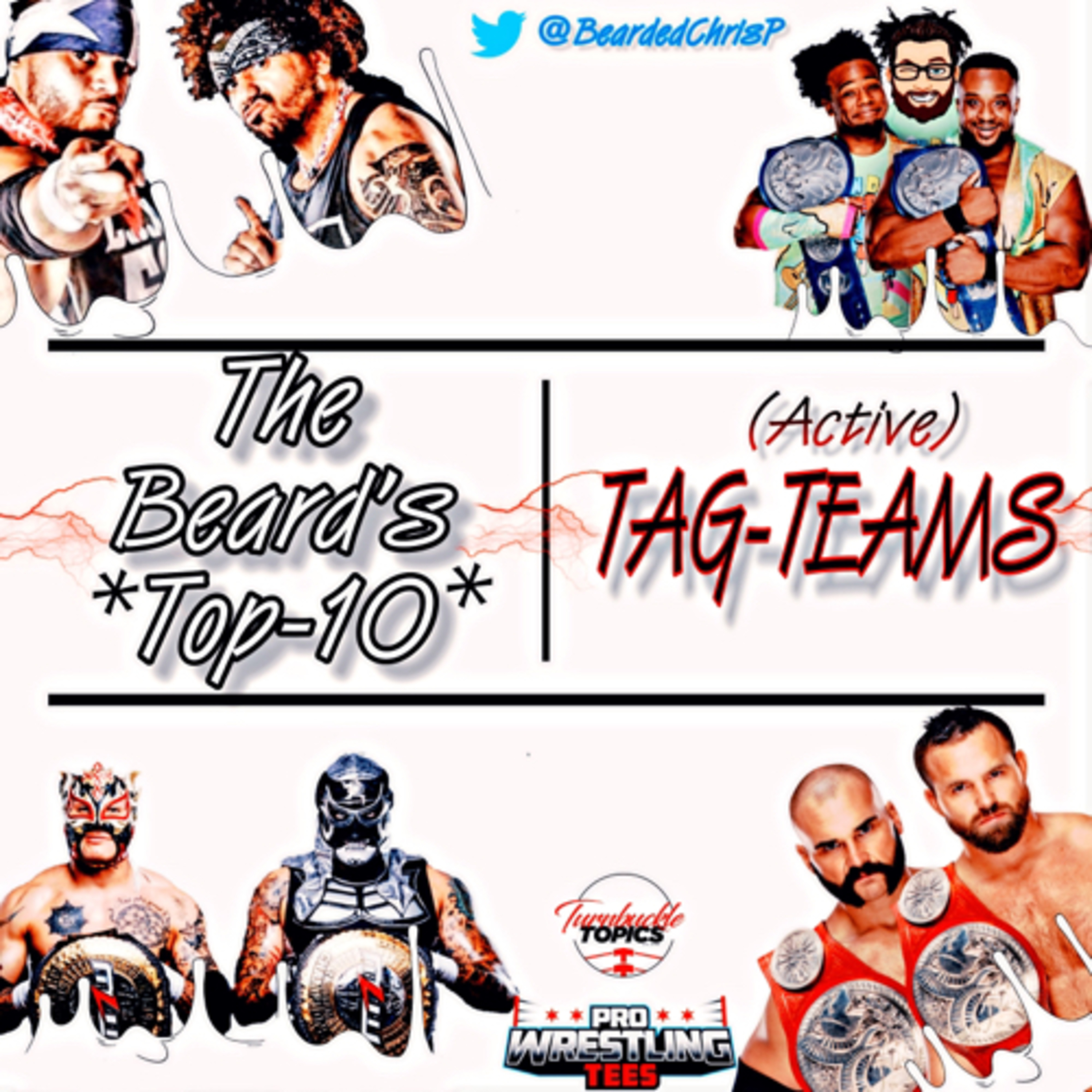 The Beard’s Top Ten (active) Tag Teams episode artwork