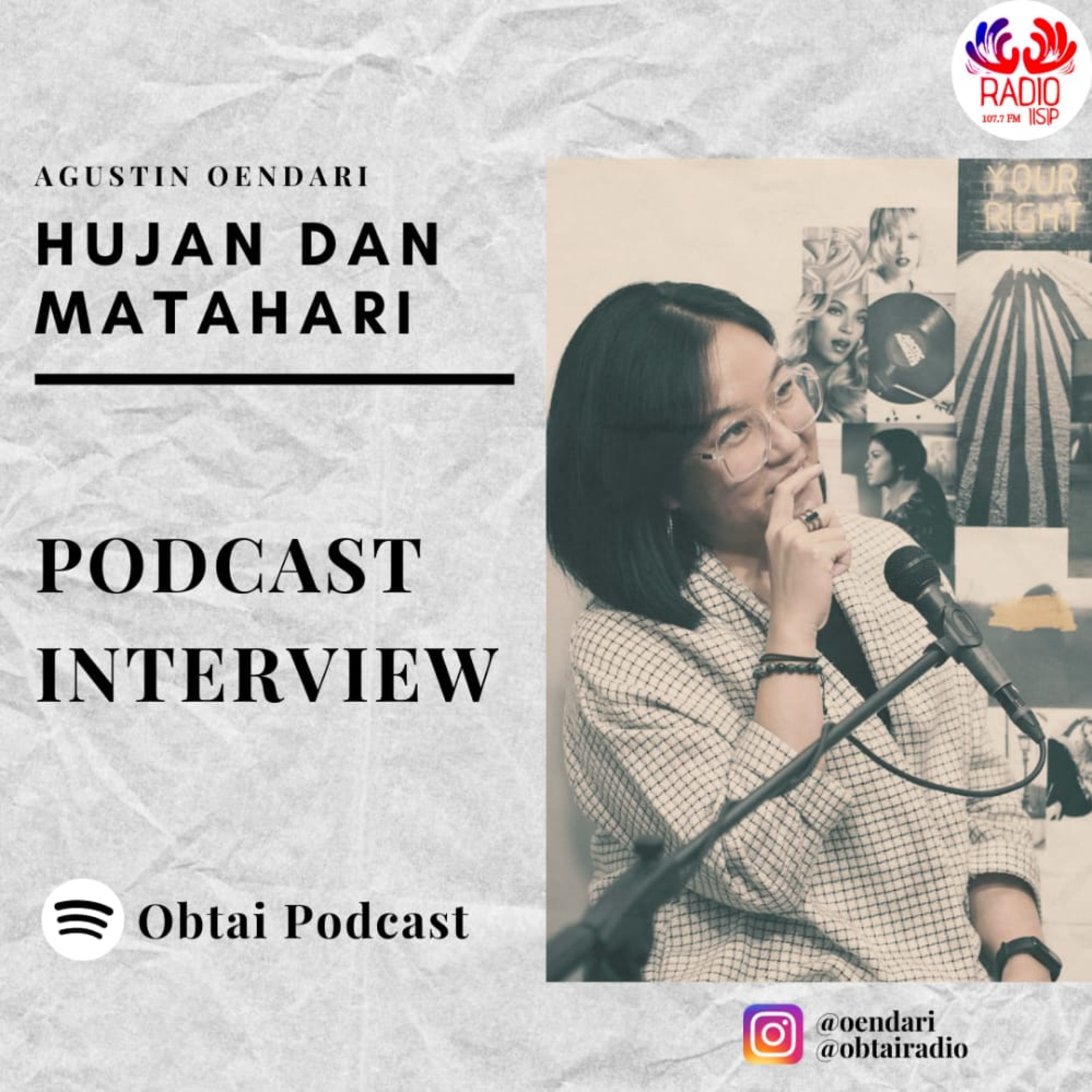 " Di Balik Lagu Hujan Dan Matahari " With Oendari - Obtai Podcast #54  episode artwork