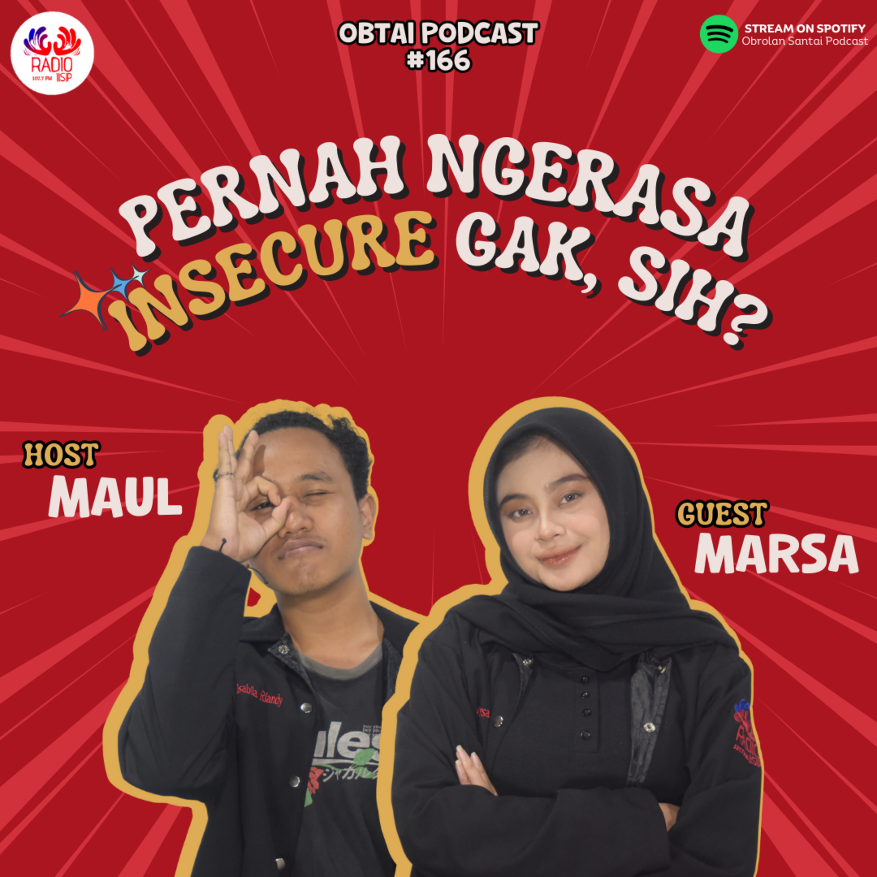 " Pernah ngerasa insecure gak, sih..? " - Episode 166 episode artwork