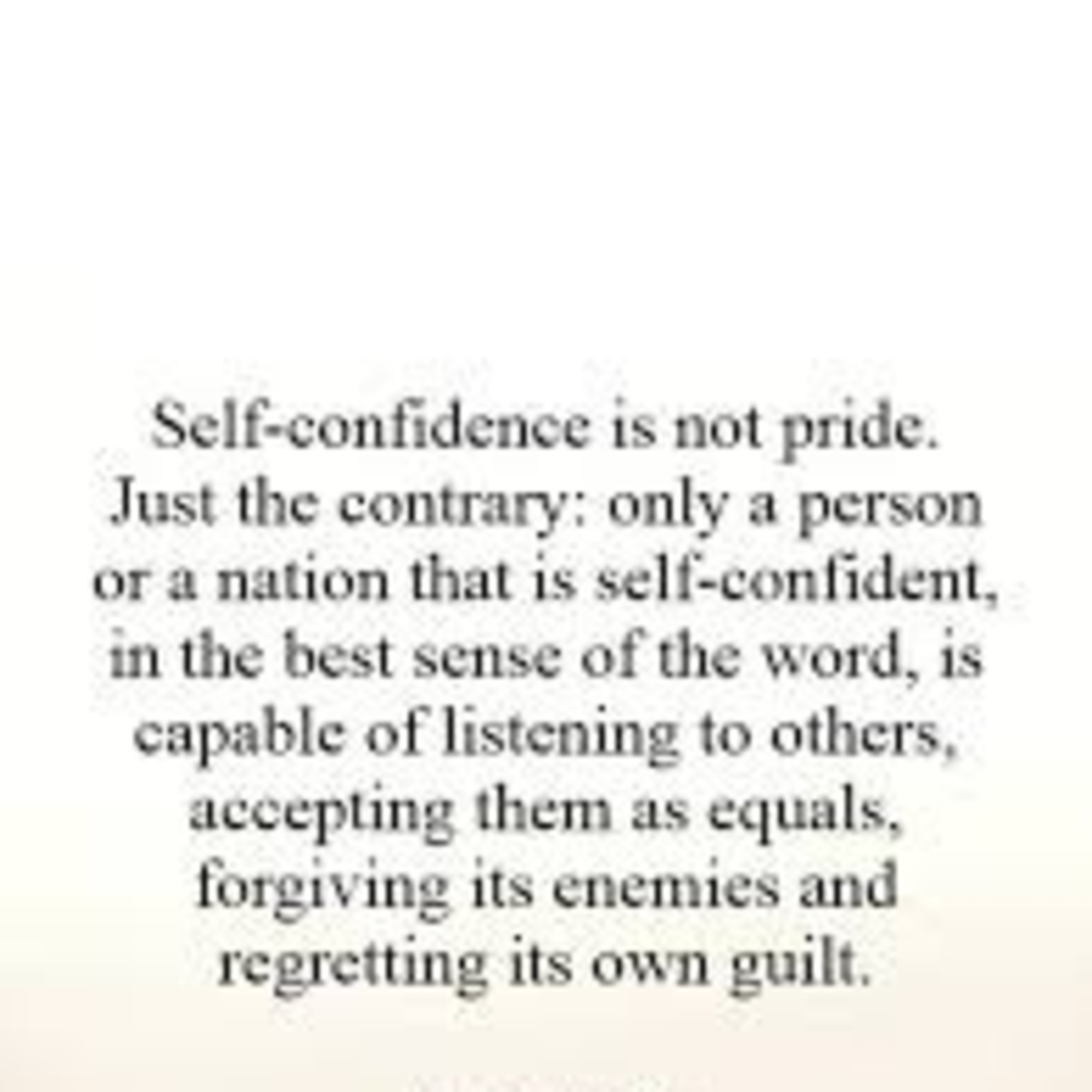 Self confidence and Pride episode artwork