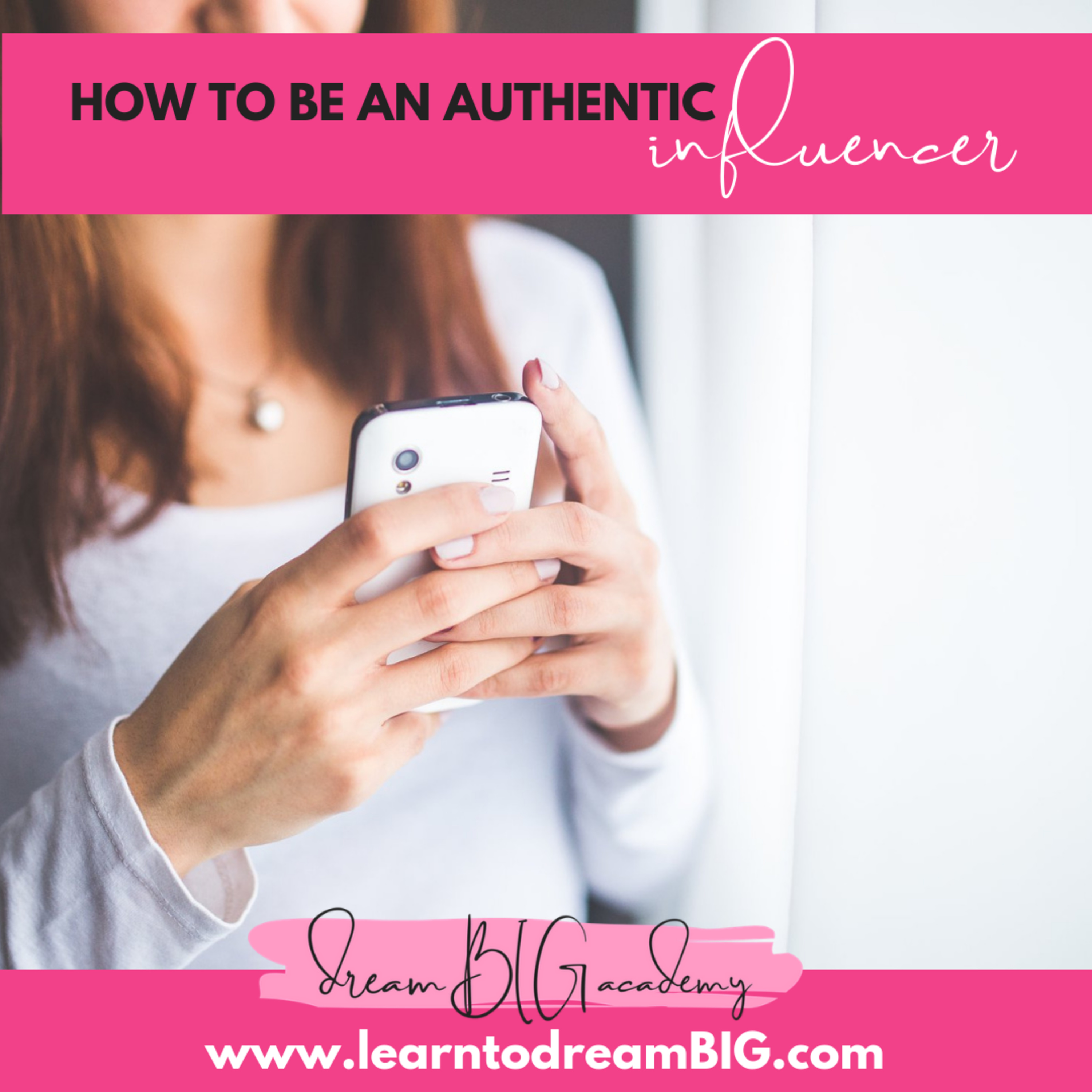HOW TO BE AN AUTHENTIC INFLUENCER episode artwork