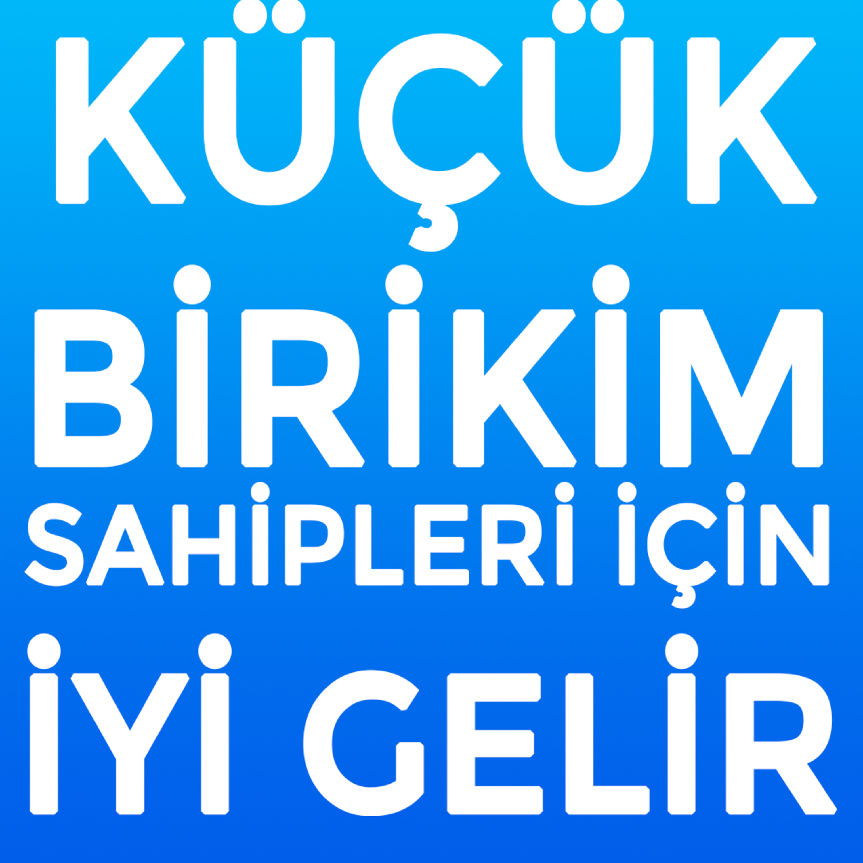Artık Küçük Birikim Sahipleri İçin İYİ GELİR Var! episode artwork