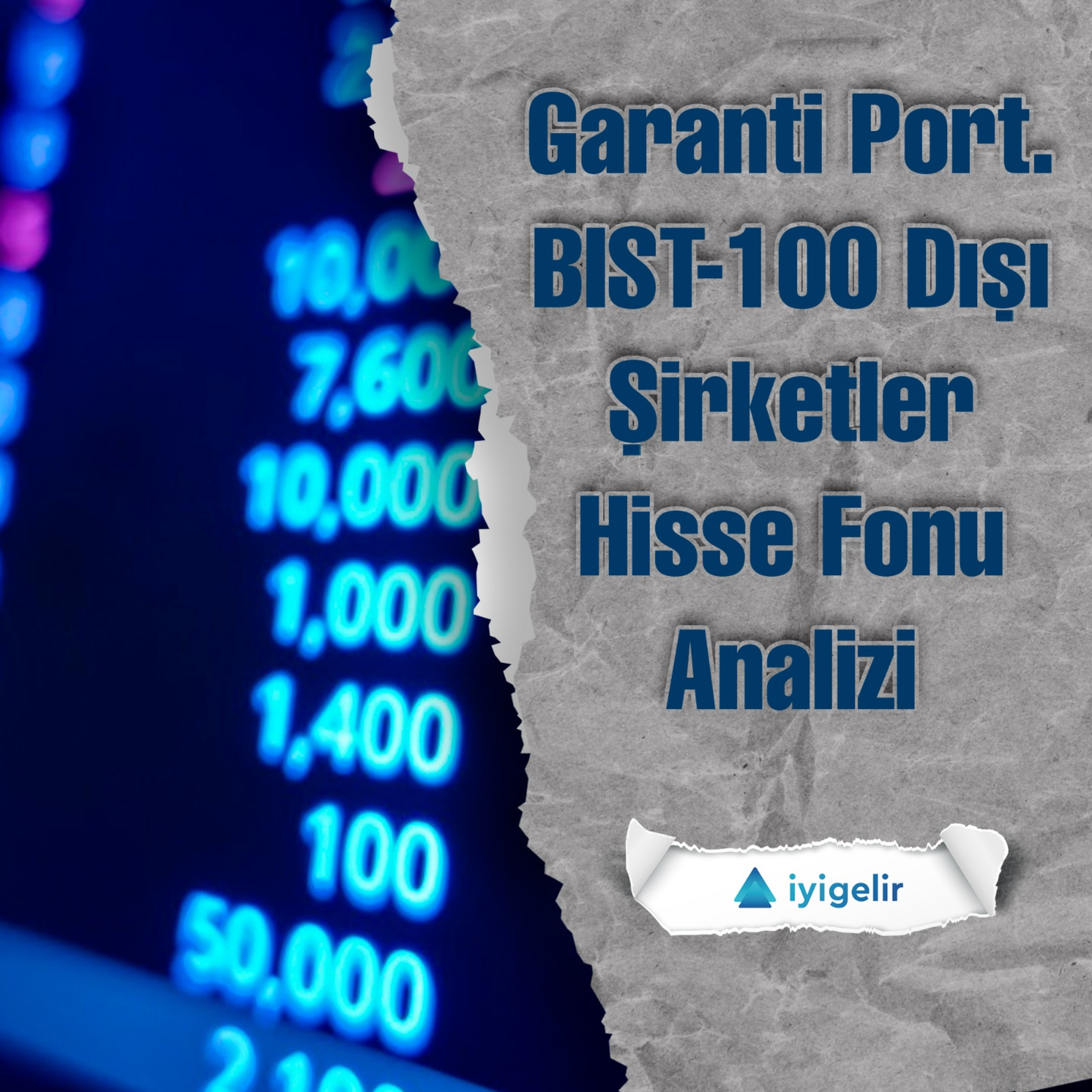 Garanti Portföy BIST-100 Dışı Şirketler Hisse Fonu Analizi episode artwork