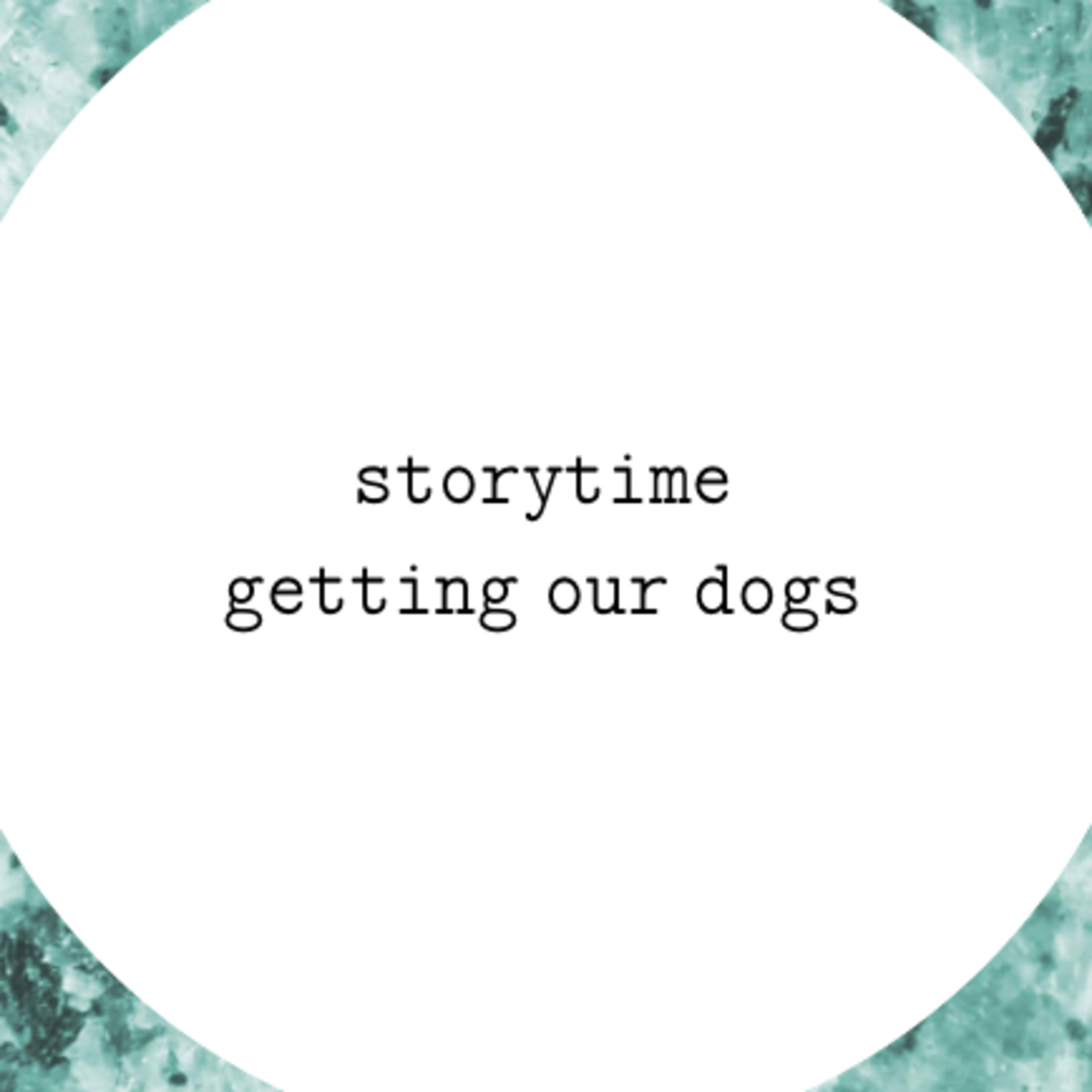 𝚂𝚝𝚘𝚛𝚢𝚝𝚒𝚖𝚎: 𝙶𝚎𝚝𝚝𝚒𝚗𝚐 𝙾𝚞𝚛 𝙳𝚘𝚐𝚜