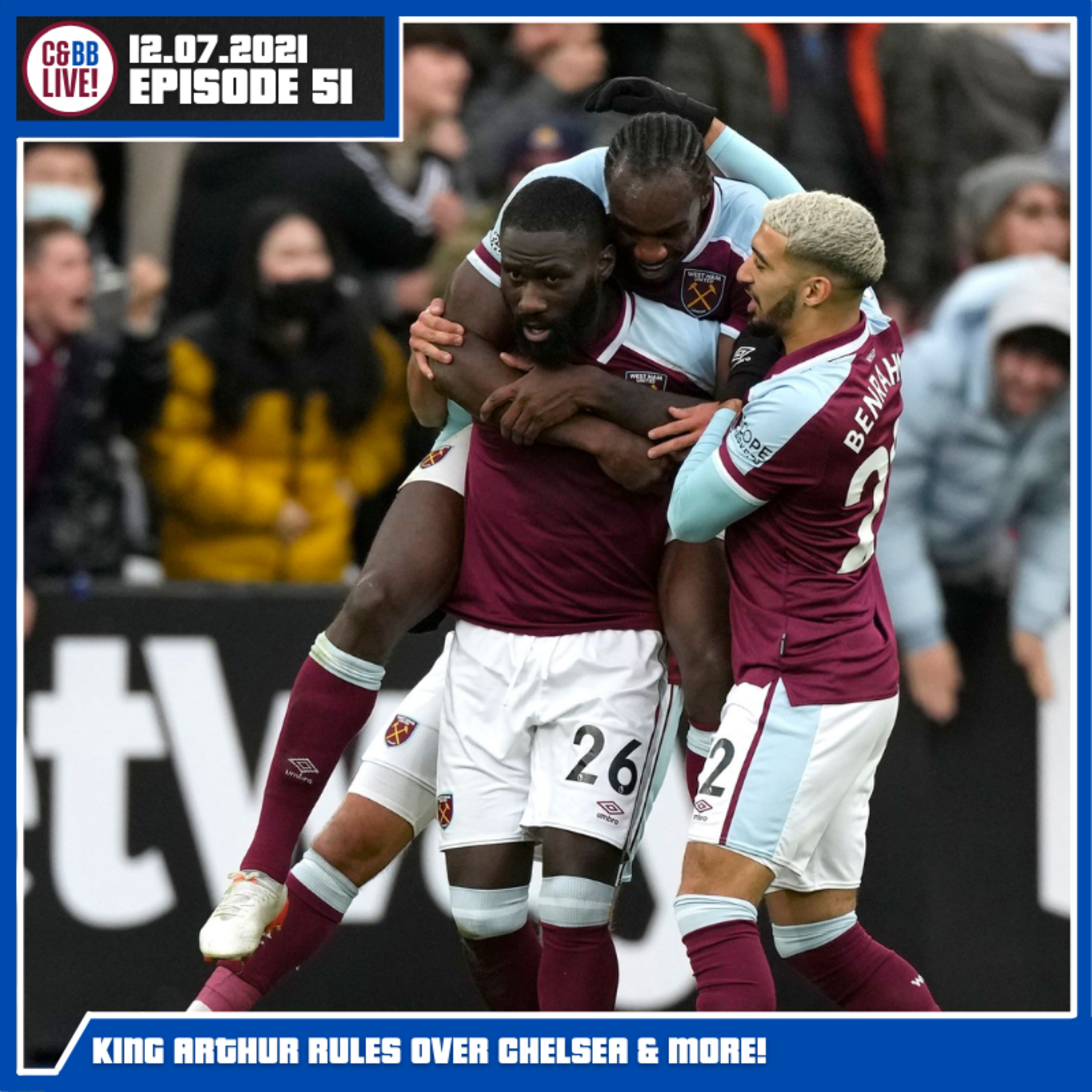 Claret and Big Blue