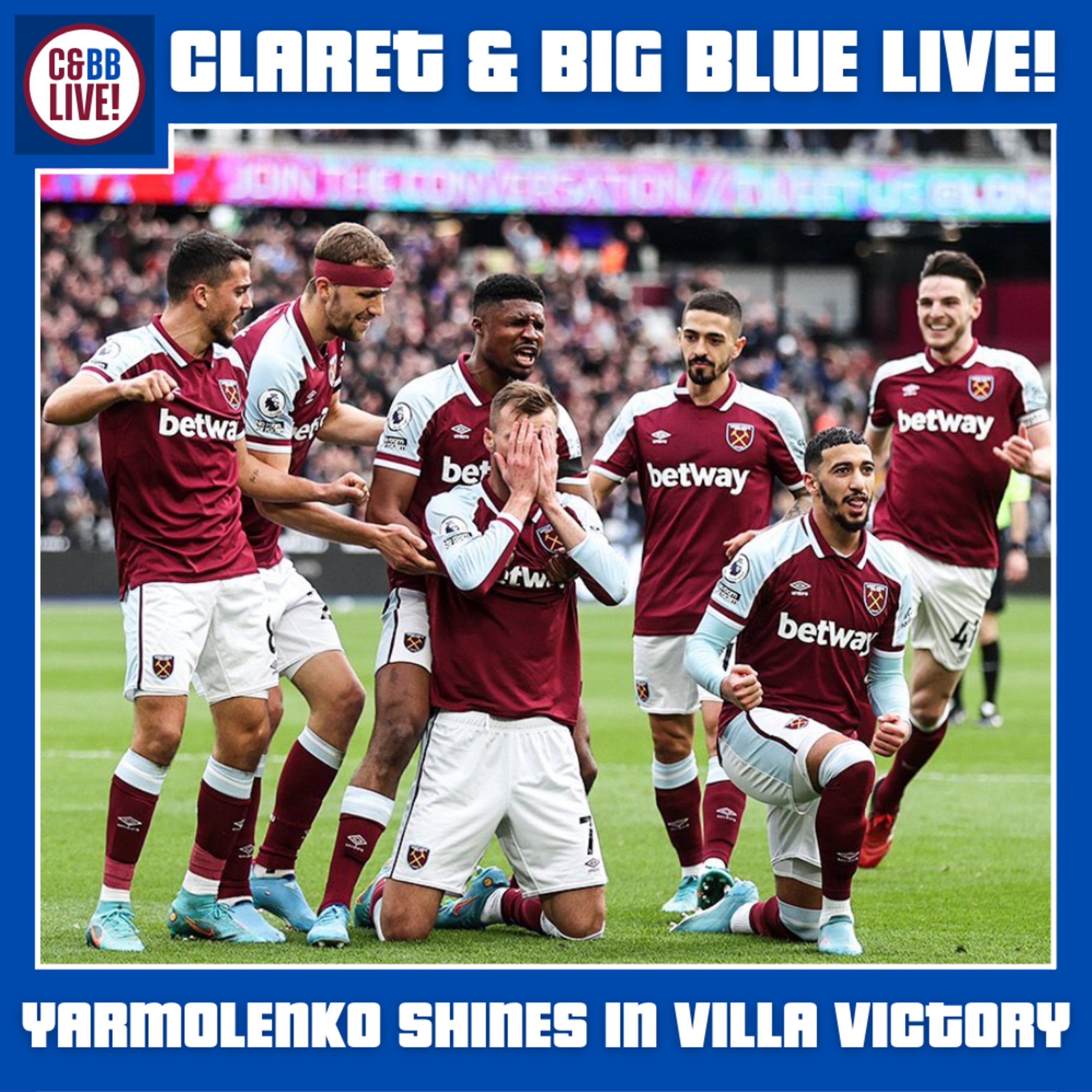 Claret and Big Blue