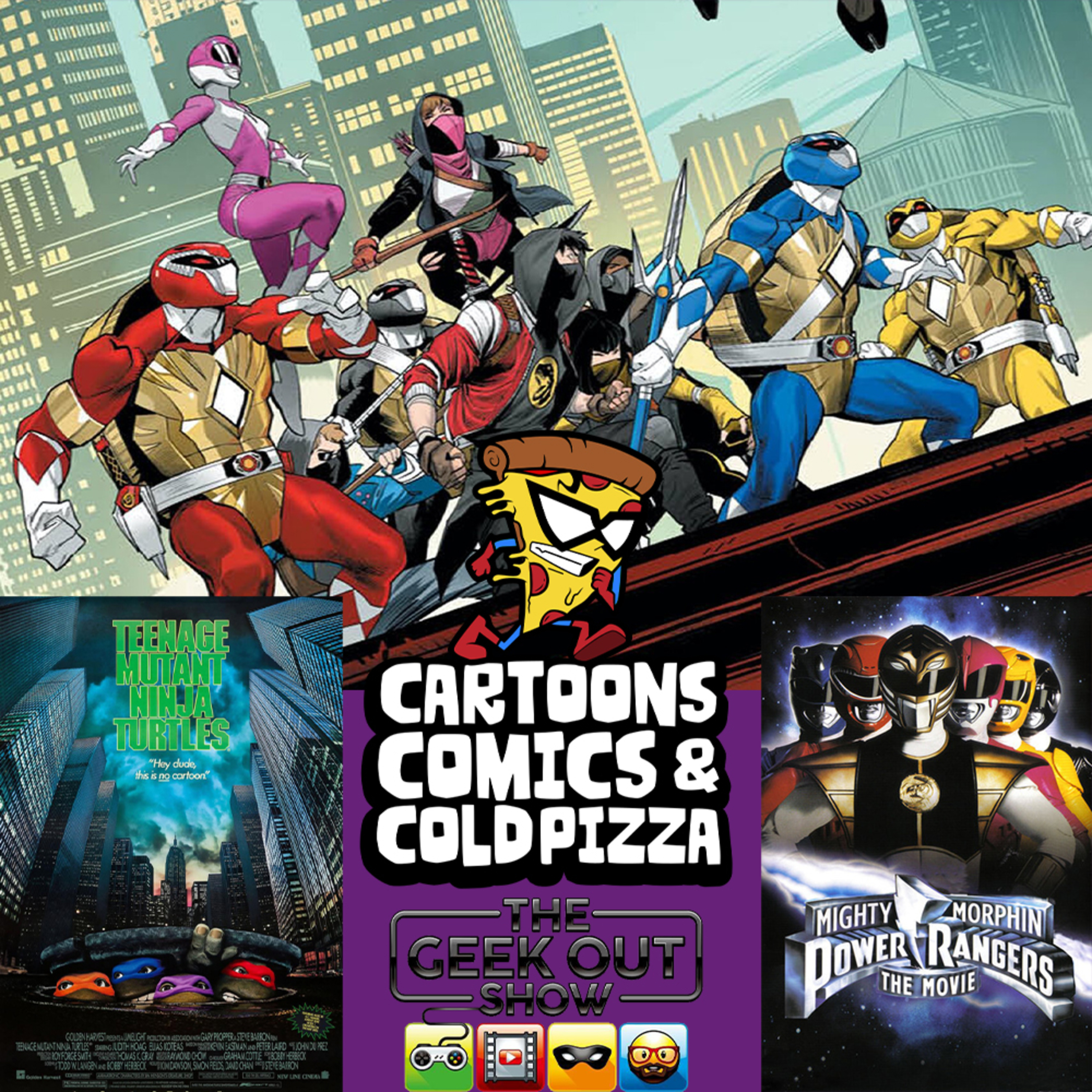 Cartoons, Comics, & Cold Pizza Issue 2: TMNT/Power Rangers Episode