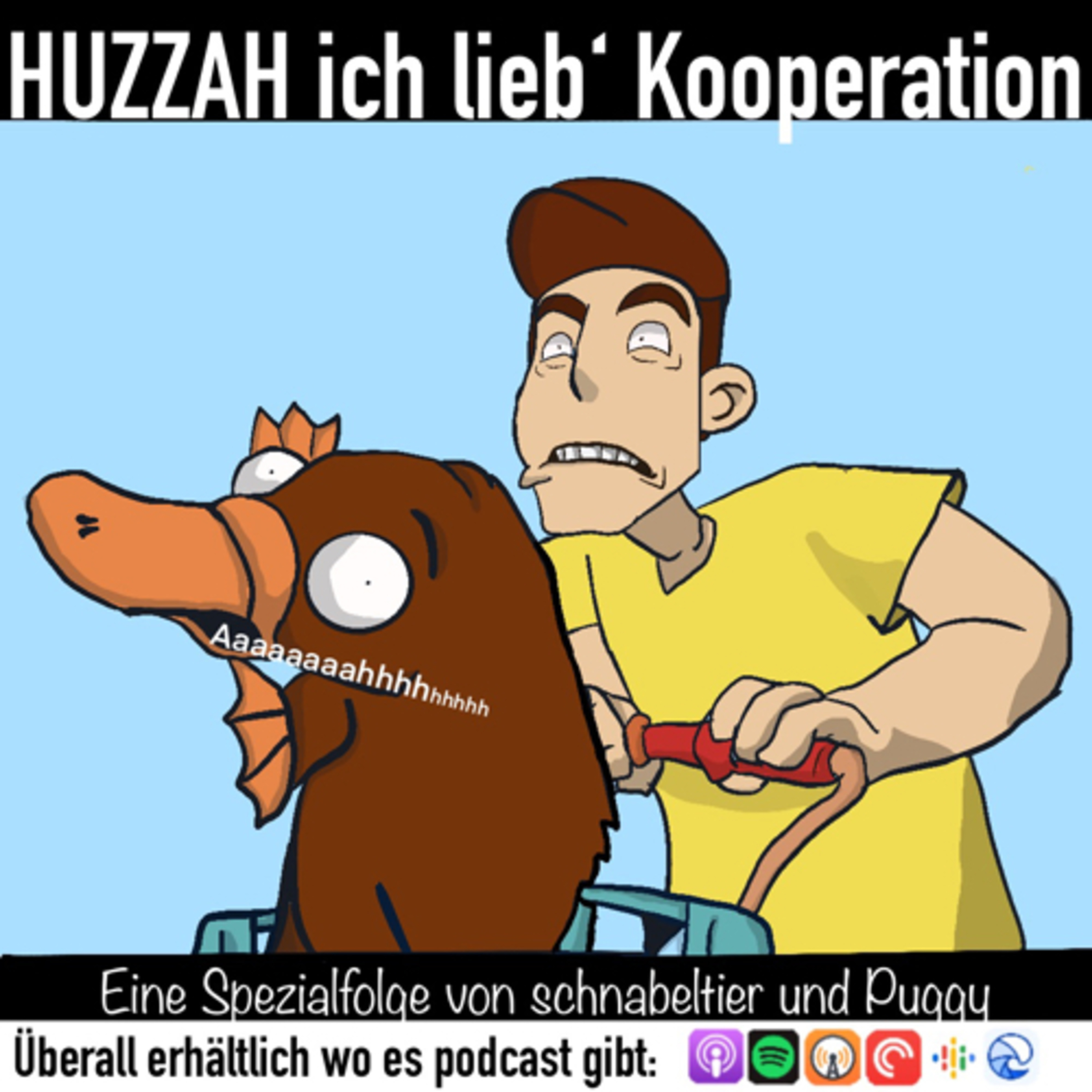 *SPEZIAL* HUZZAH ich lieb‘ Kooperationen! Mit Schnabeltier von dem SchnabeltierFancast. 