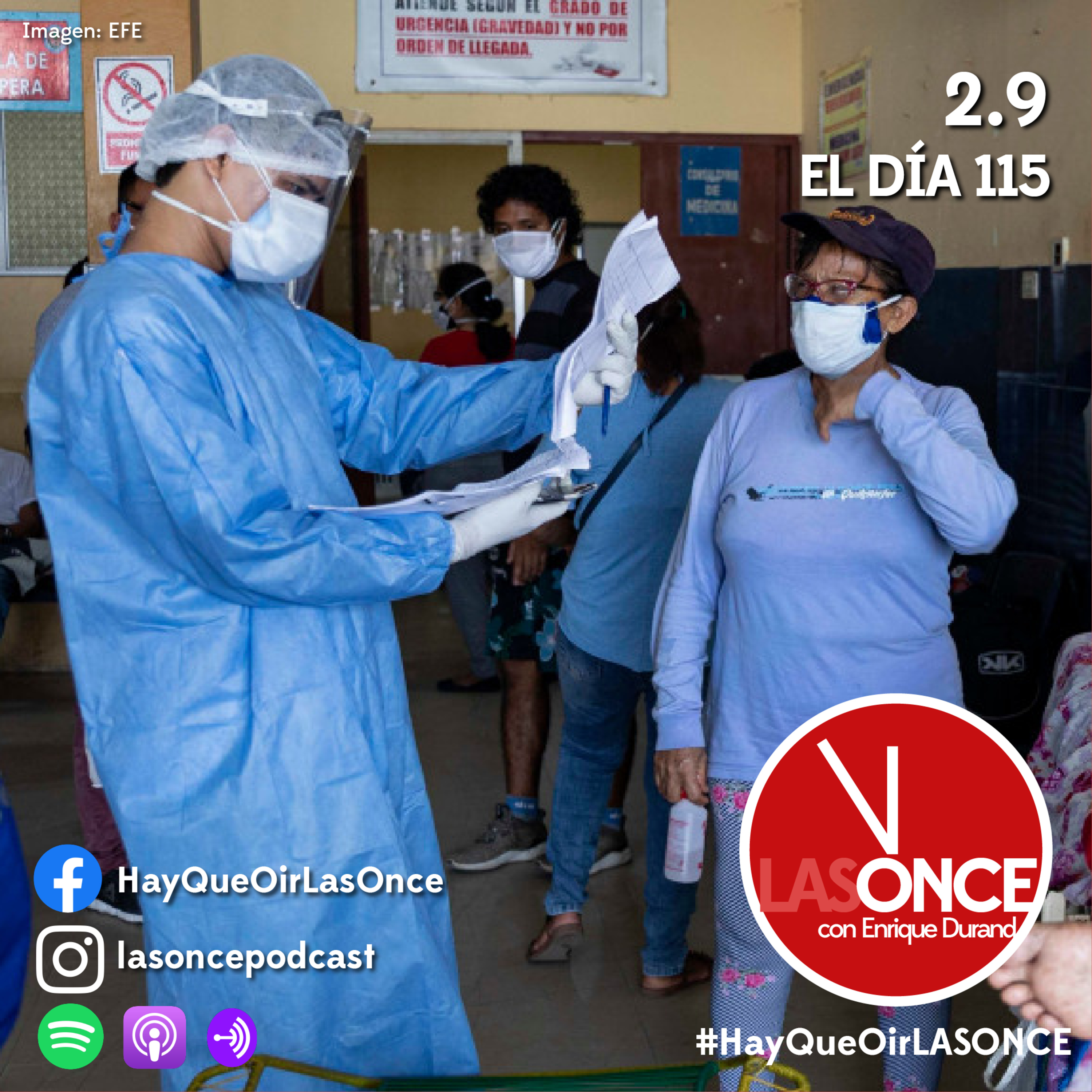 LAS ONCE Con Enrique Durand