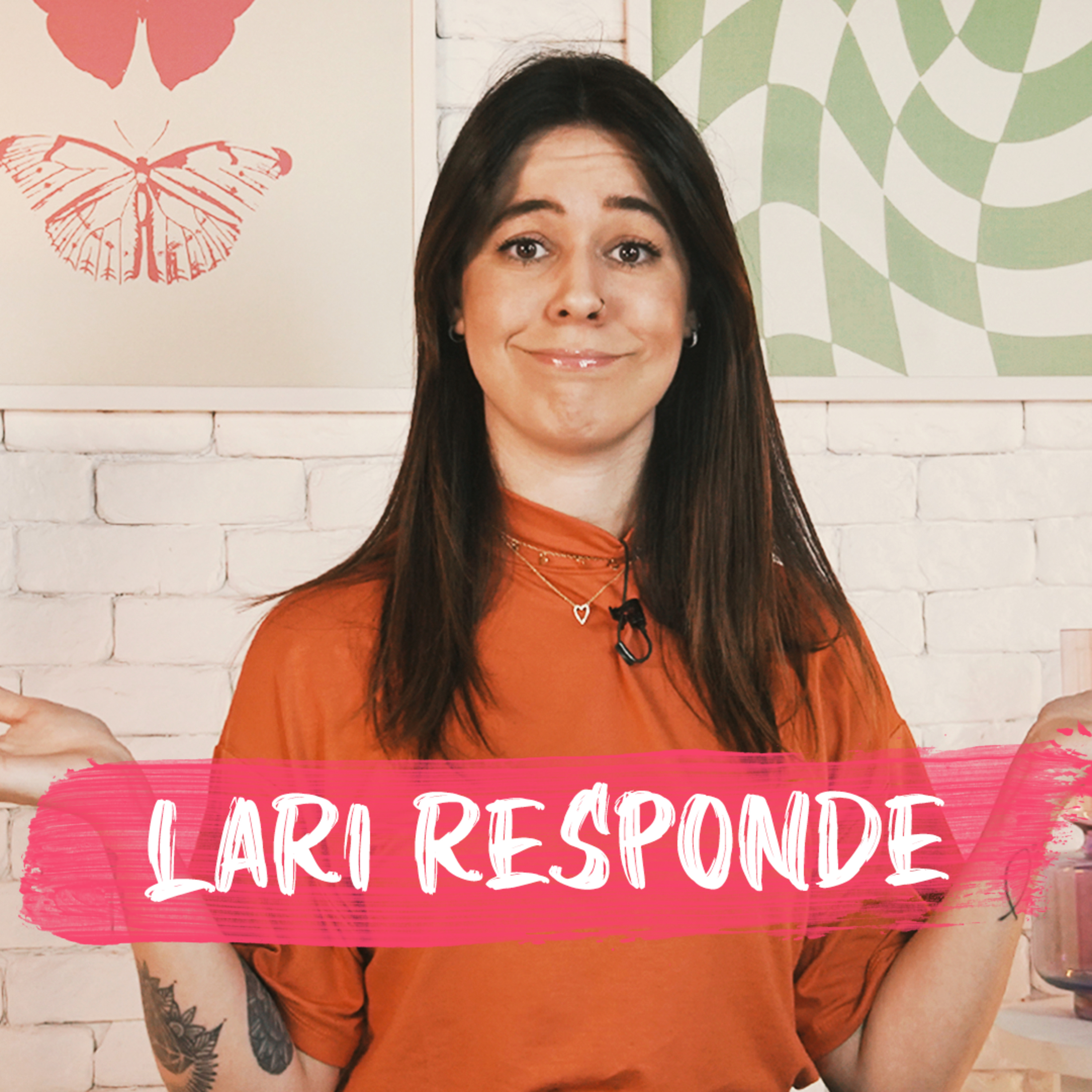 ESTOU ANGUSTIADA, ANSIOSA E DESANIMADA. O QUE EU FAÇO? | Lari Responde #08 episode artwork