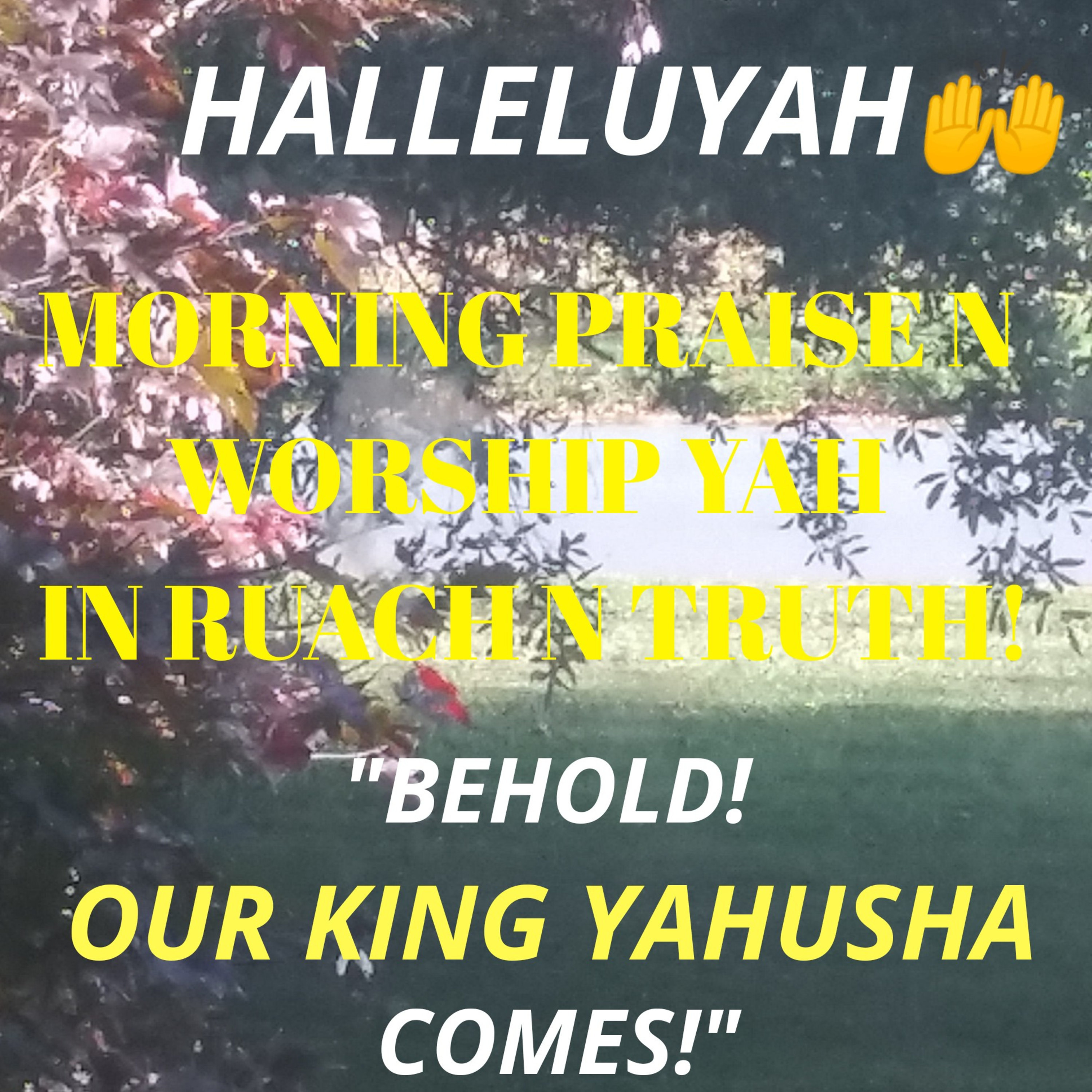 YAHUAH SHALOM