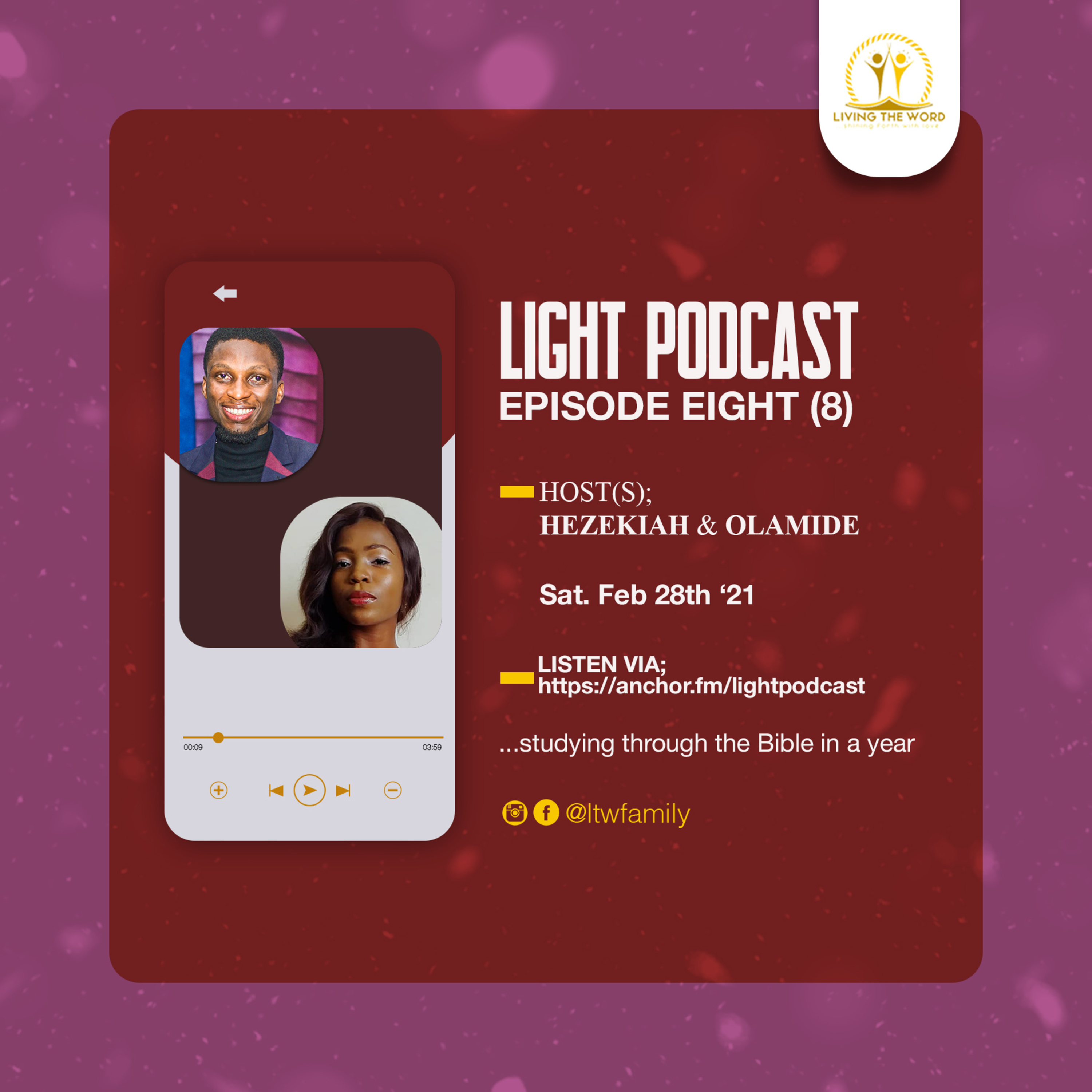 Bible Reading Week 8 with Pst. Olamide Talabi episode artwork