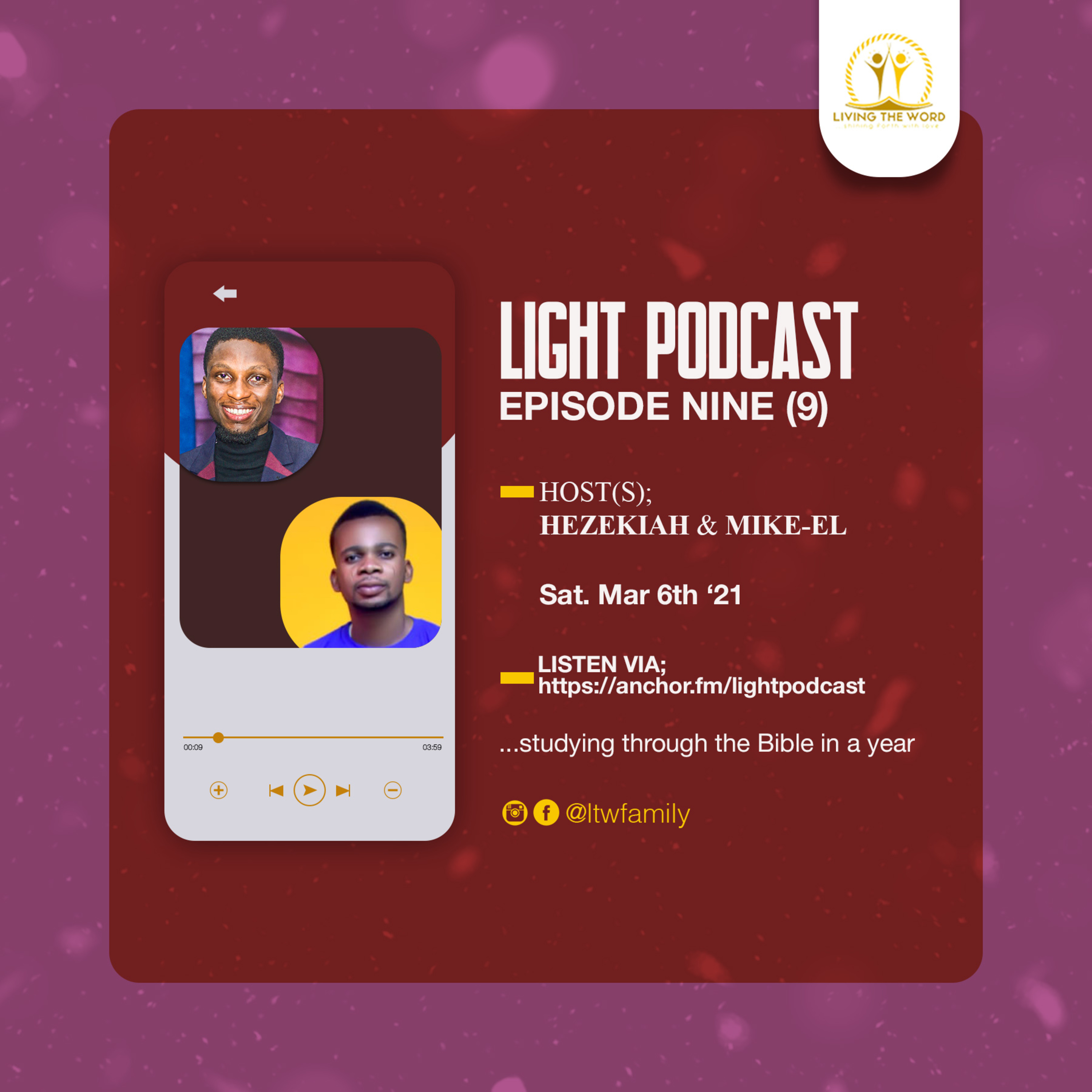Bible Reading Week 9 with Pst. Mike Adebiyi episode artwork