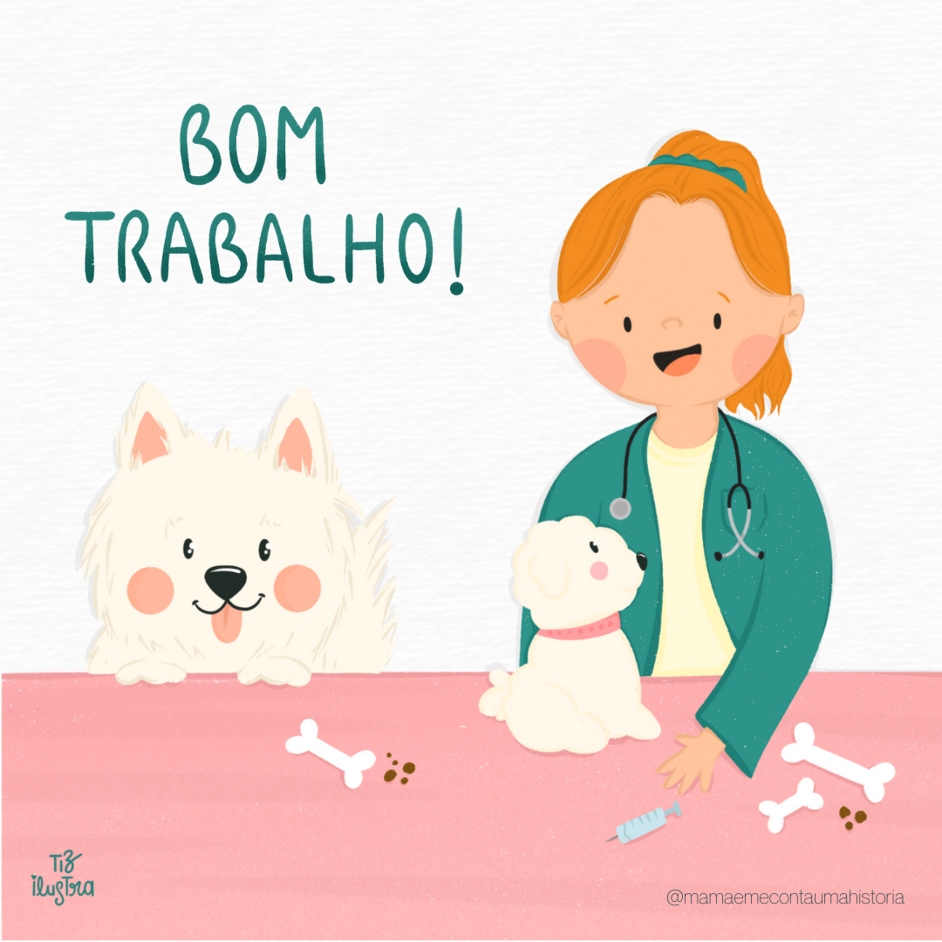 Mamãe, me conta uma história?