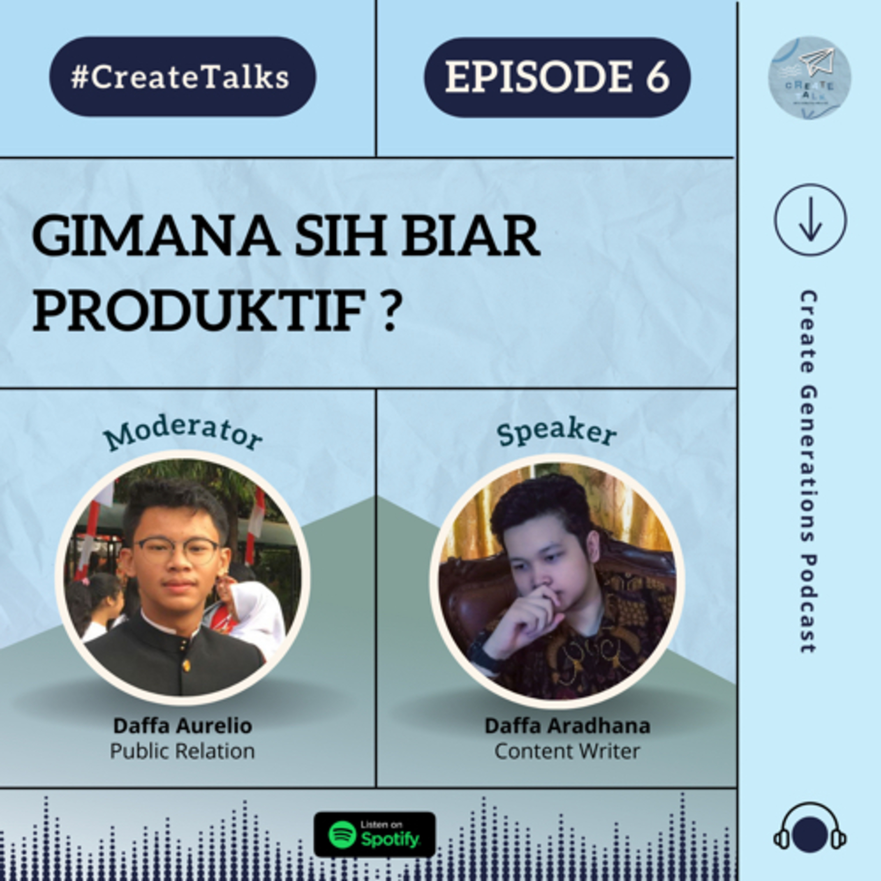 #CreateTalks : Create Generation