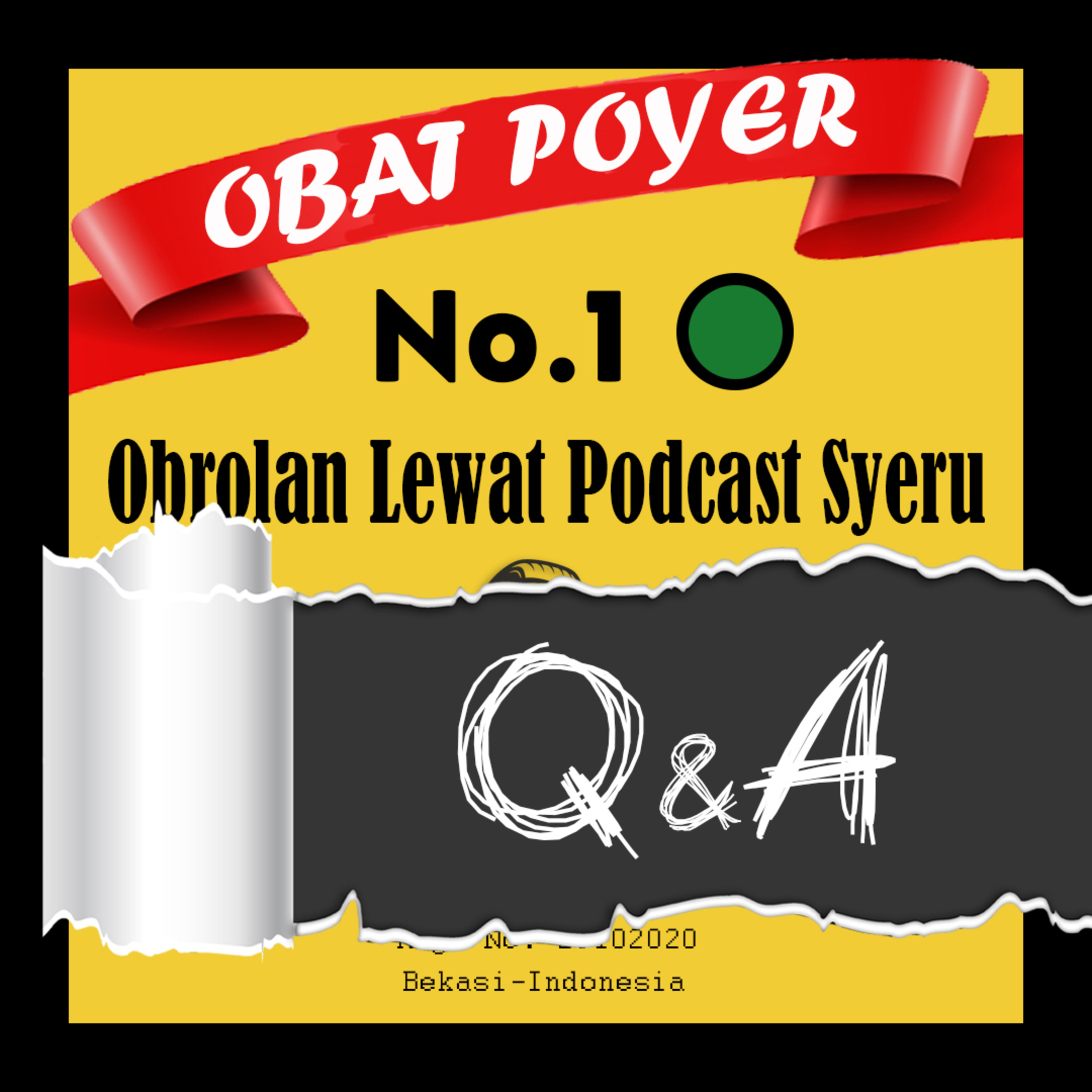 Obat Poyer (Obrolan Lewat Podcast Syeru)