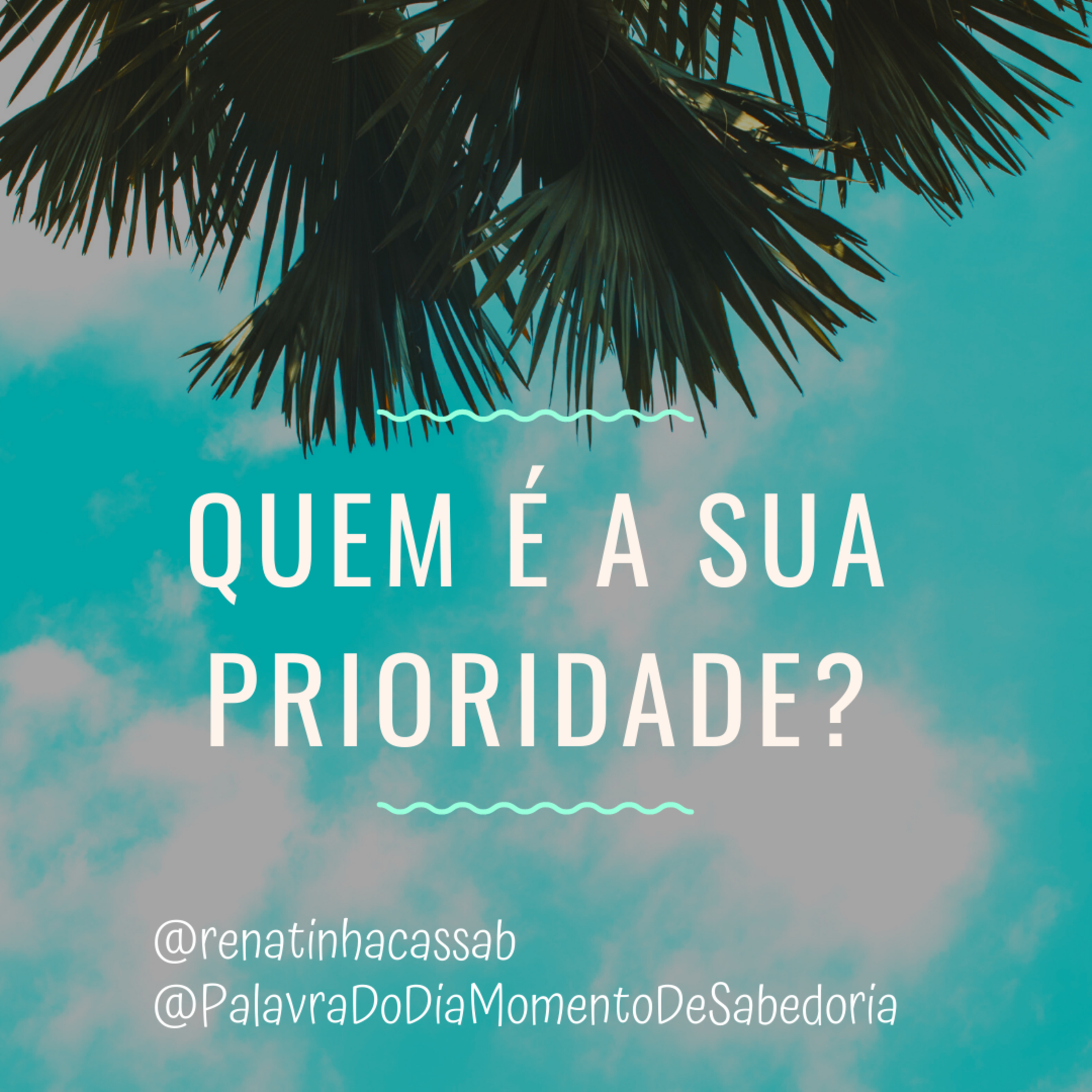 Quem é a sua prioridade? episode artwork