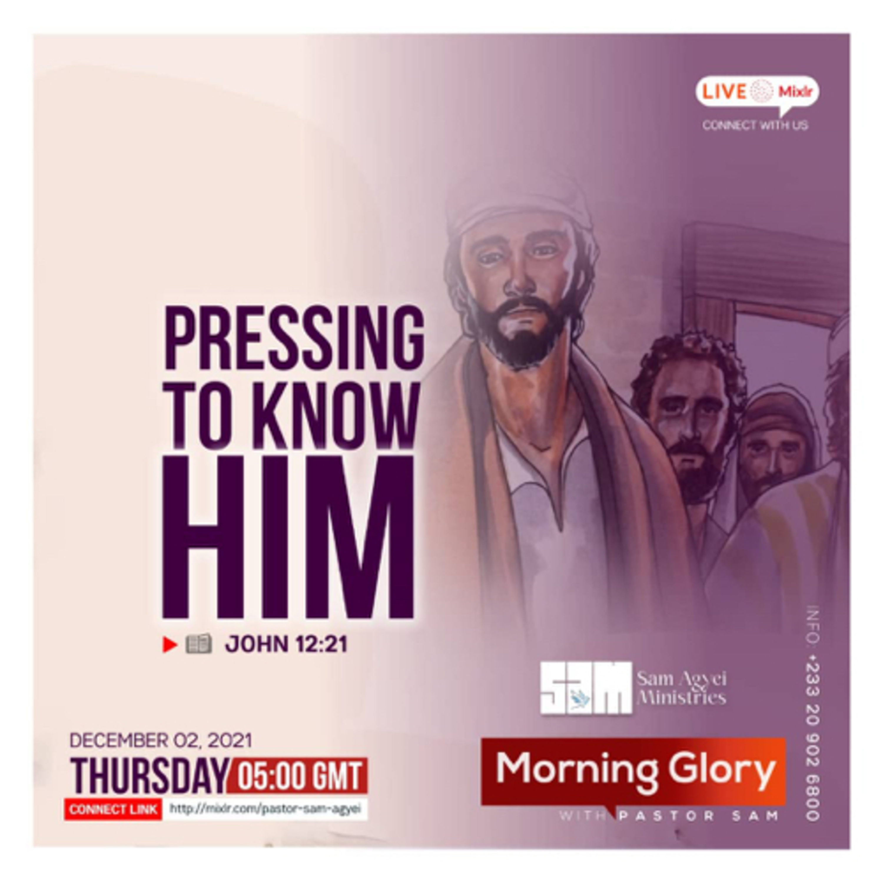 PRESSING TO KNOW HIM episode artwork