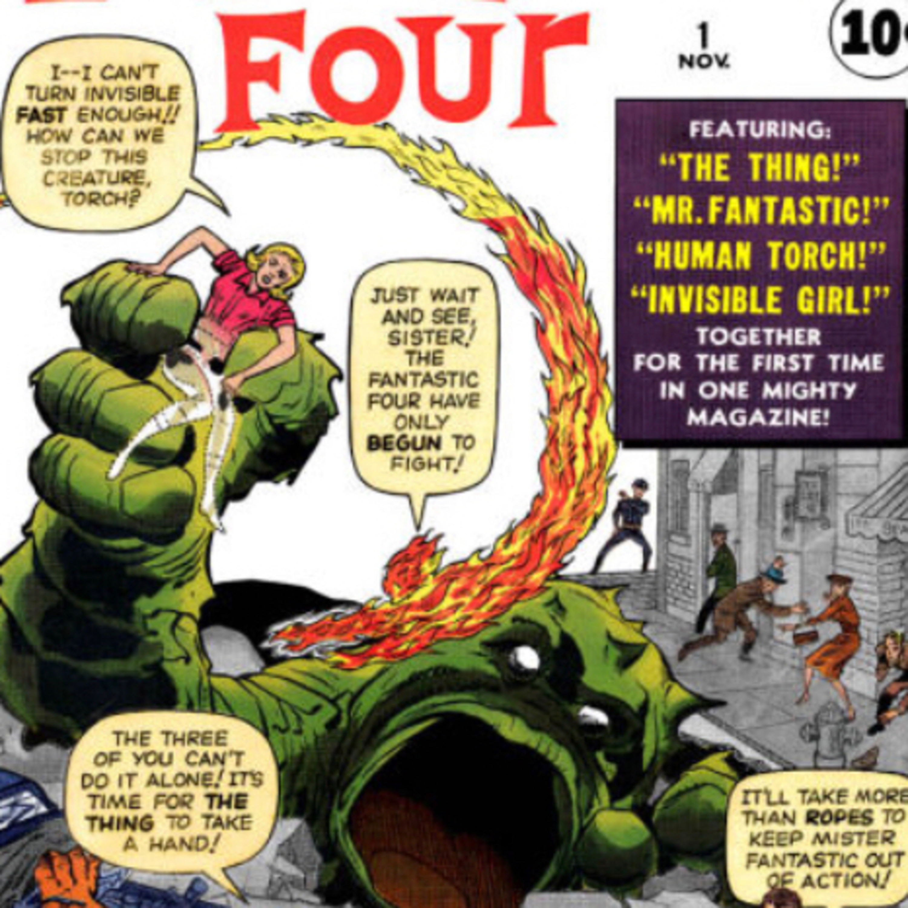 Fantastic Four #1 (1961) episode artwork