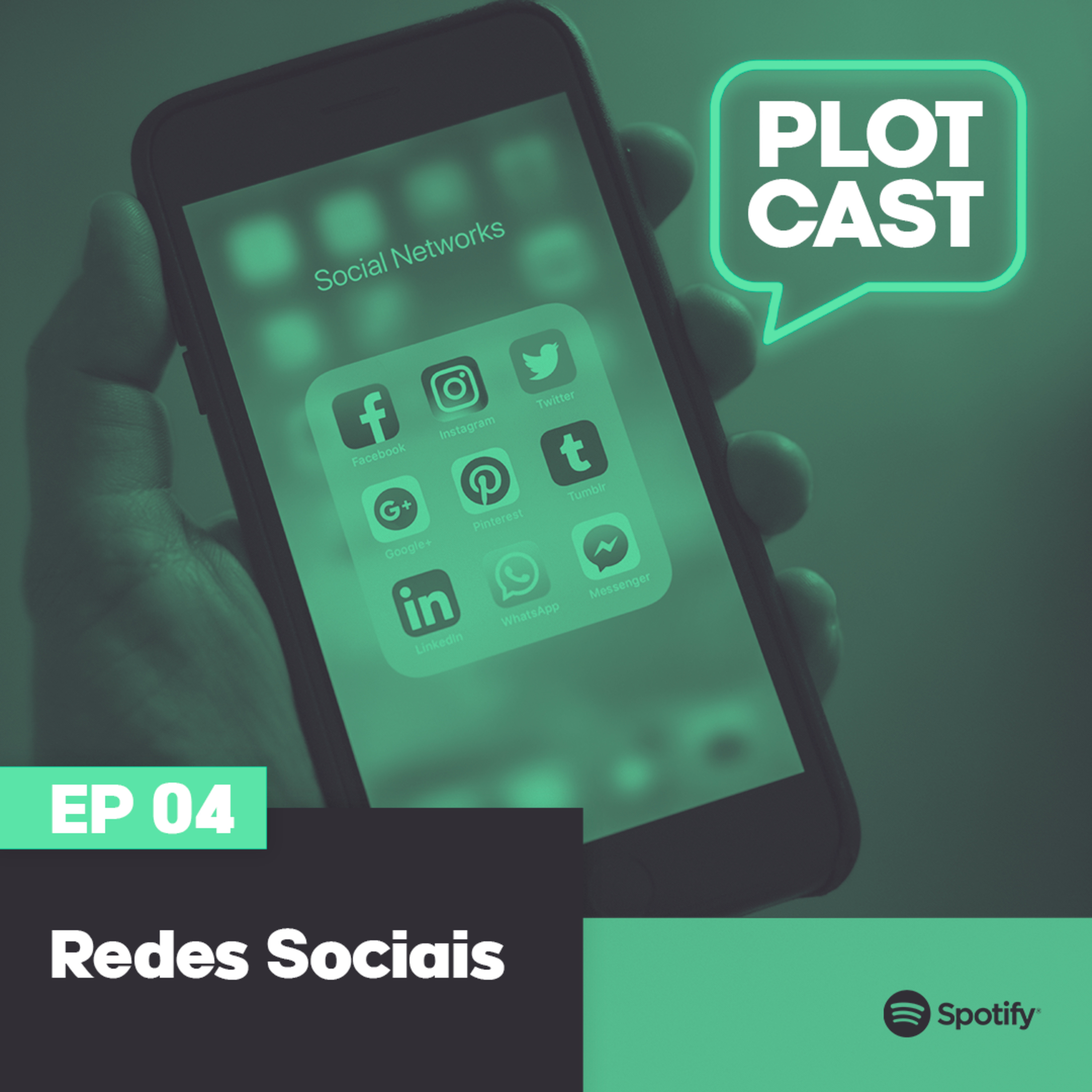 PlotCast 04 - Redes Sociais episode artwork