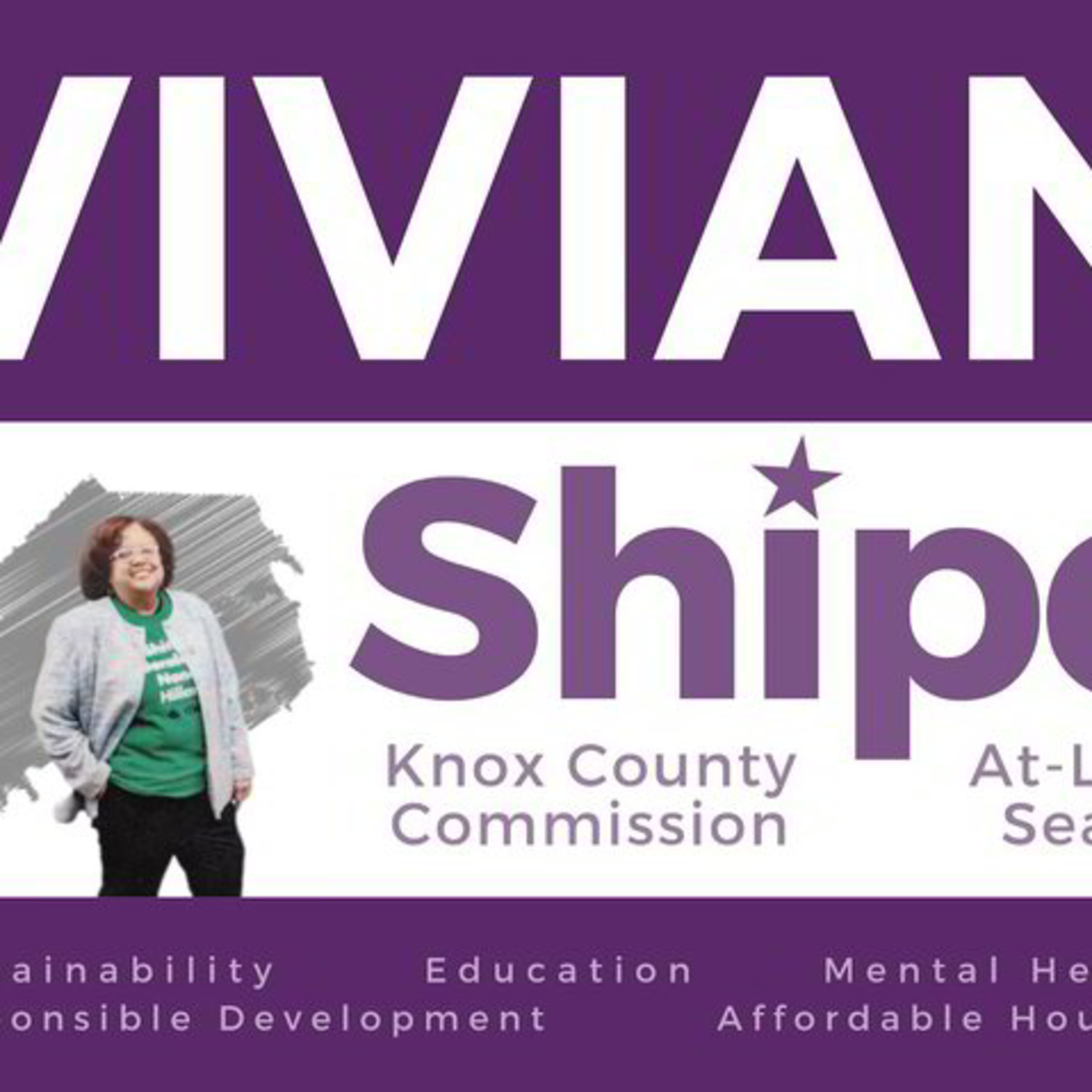 the Brian Hornback Experience Episode 85 - Vivian Shipe Democrat Candidate for Knox County Commission at Large Seat 11 episode artwork