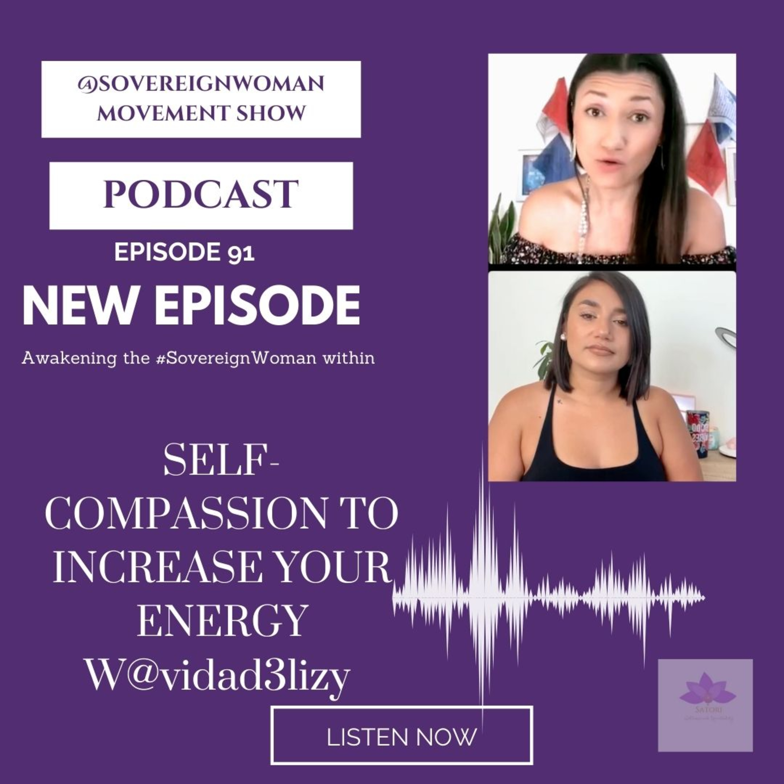 Energy, Shame, and Compassion w@vidad3lizy EP91 episode artwork