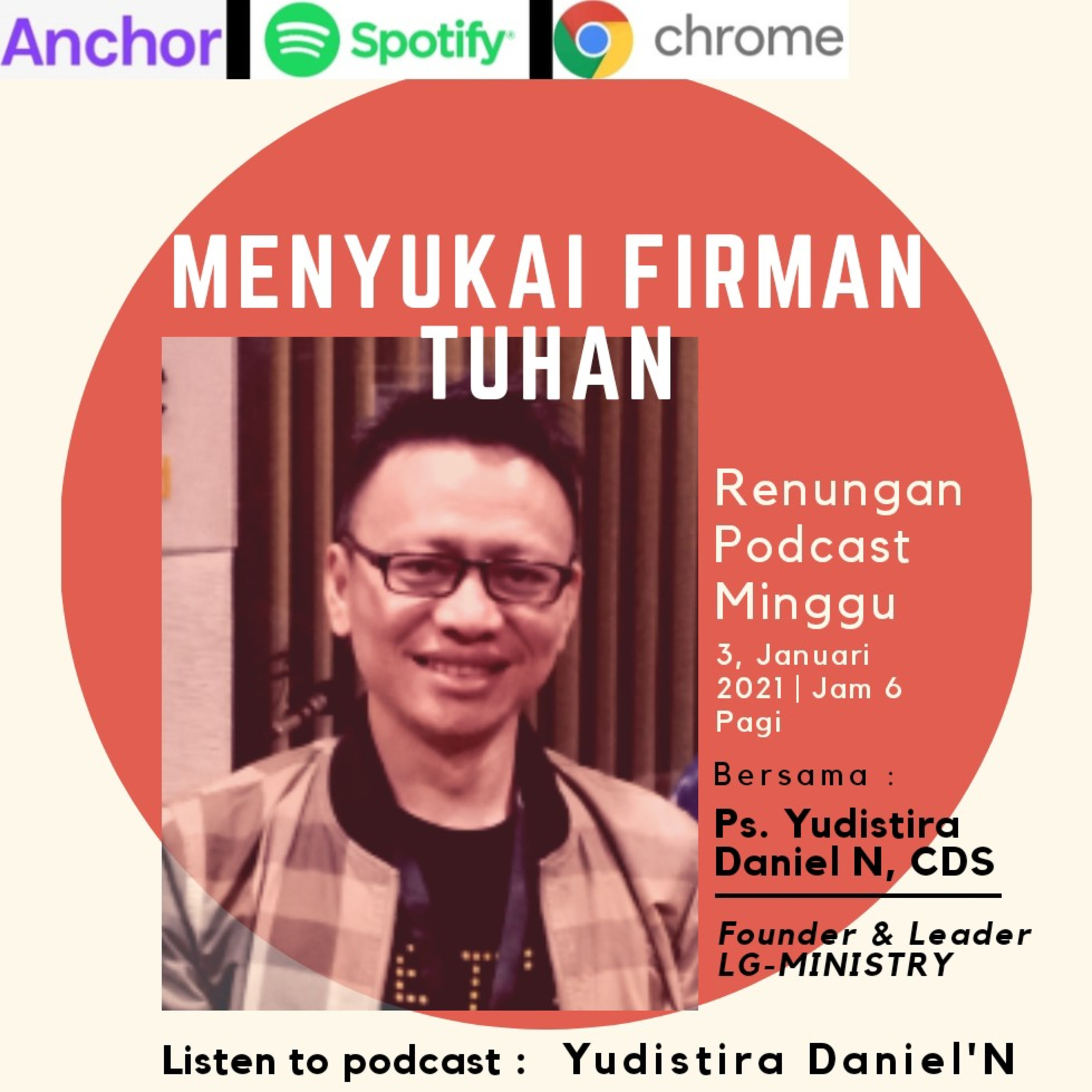 "MENYUKAI FIRMAN TUHAN" 3, Januari 2021 episode artwork
