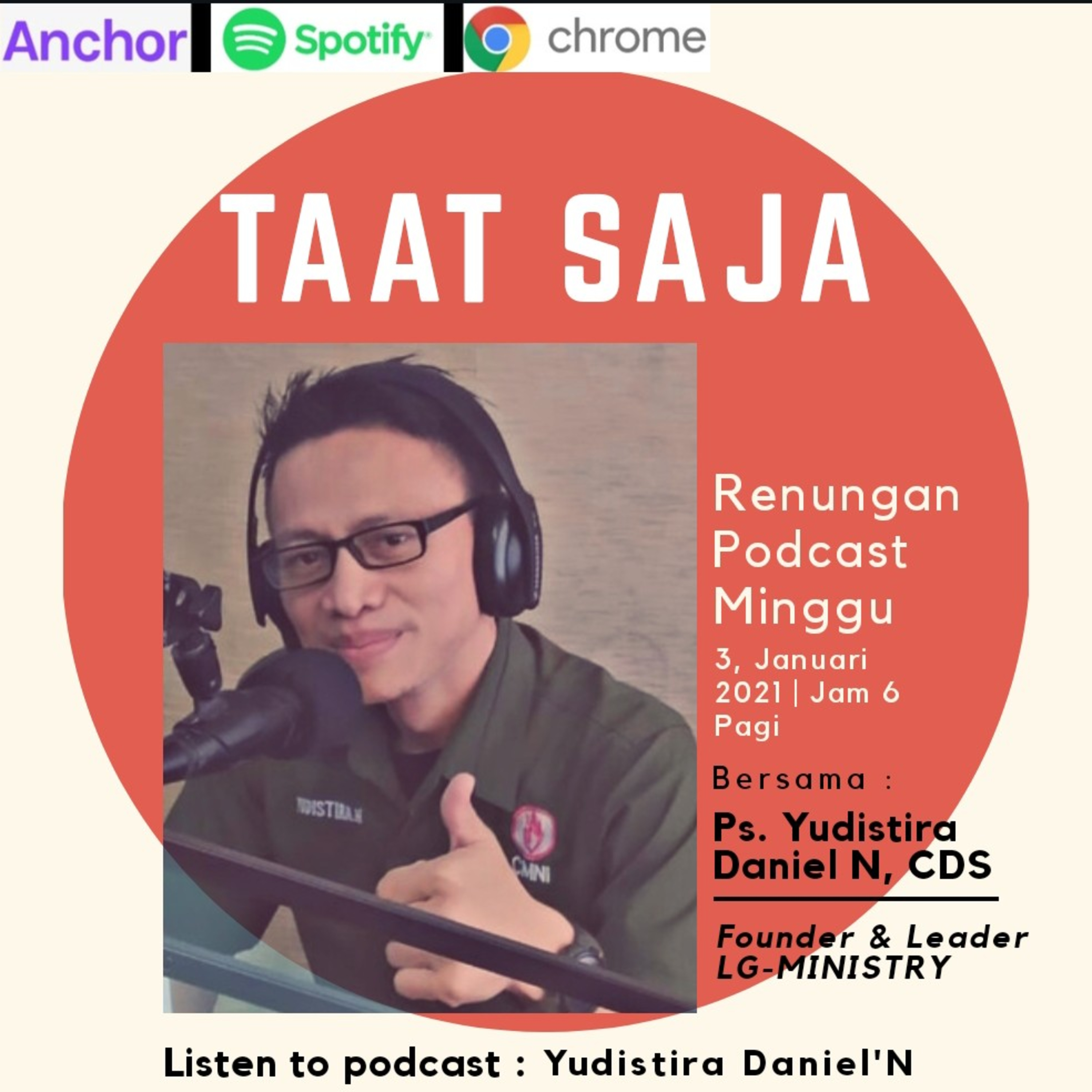 "TAAT SAJA"  Minggu, 10 Januari 2021 episode artwork