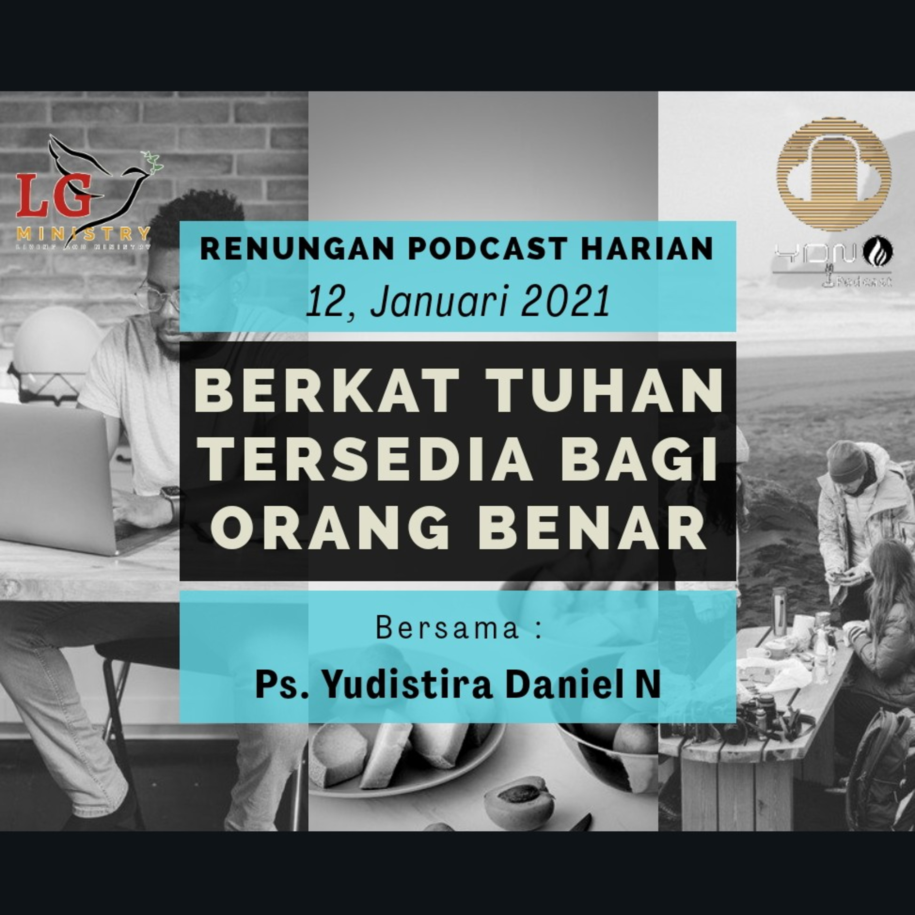 "BERKAT TUHAN TERSEDIA BAGI ORANG BENAR" 12, Januari 2021 episode artwork