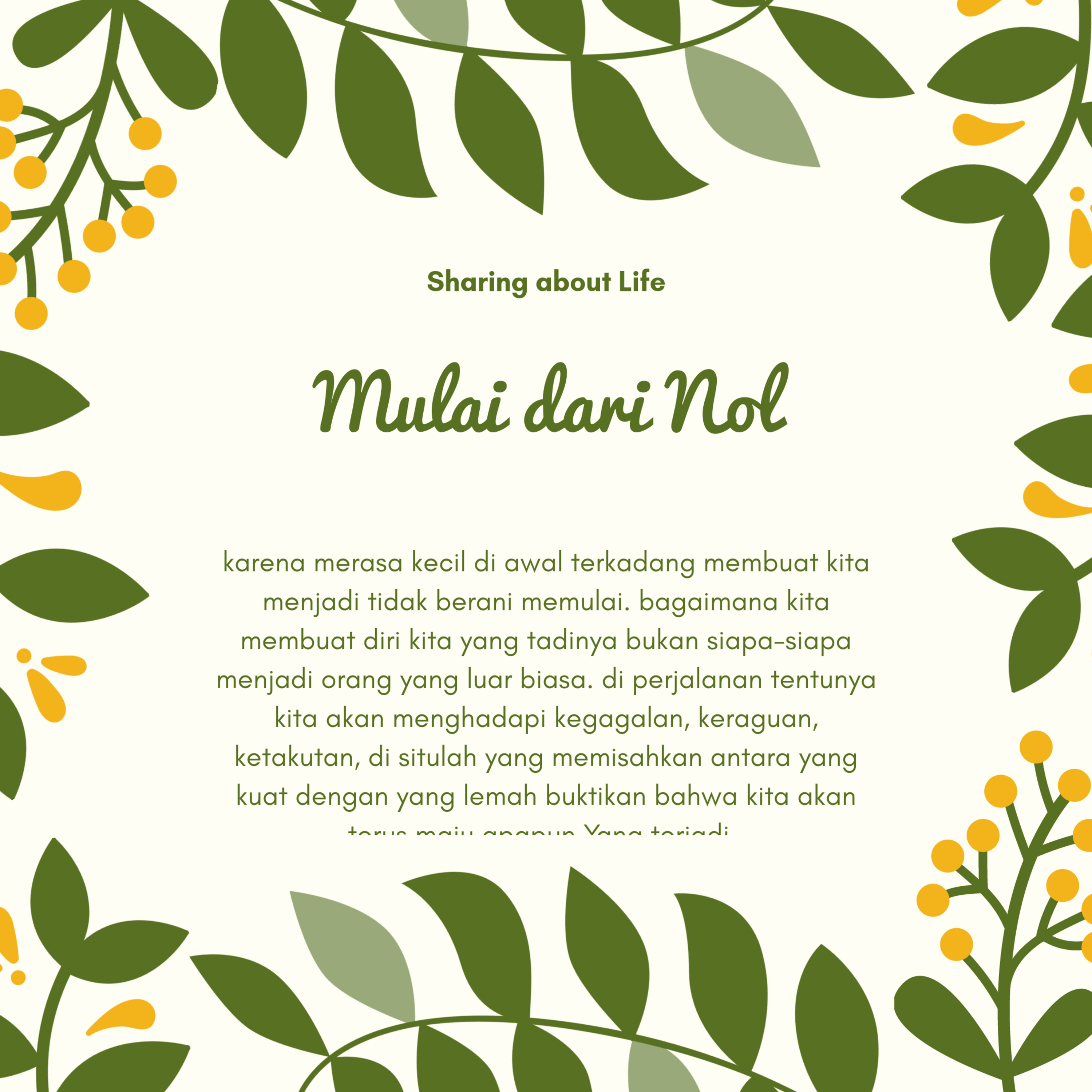 Sharing Kita